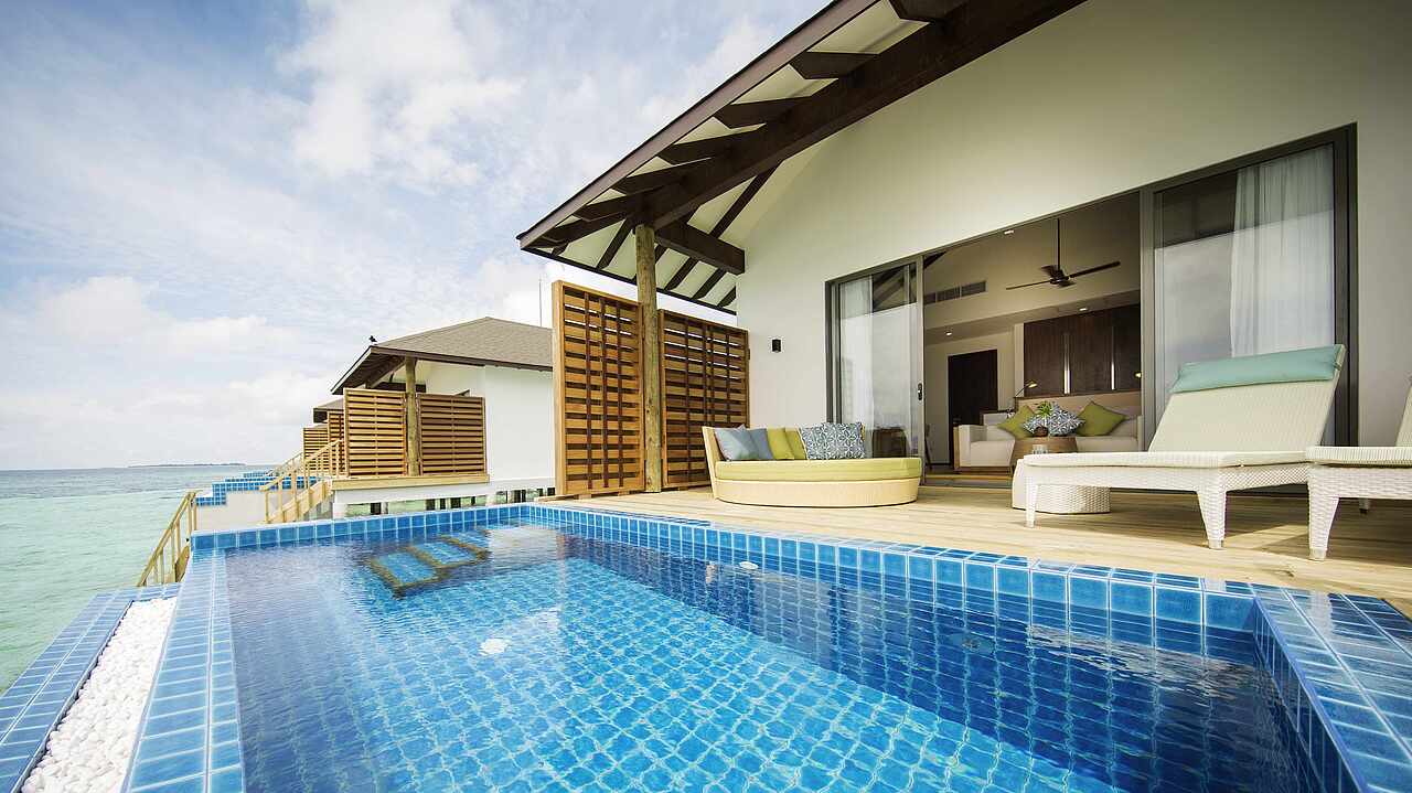 Wasserbungalow mit Pool (BUM3) - Bild 2