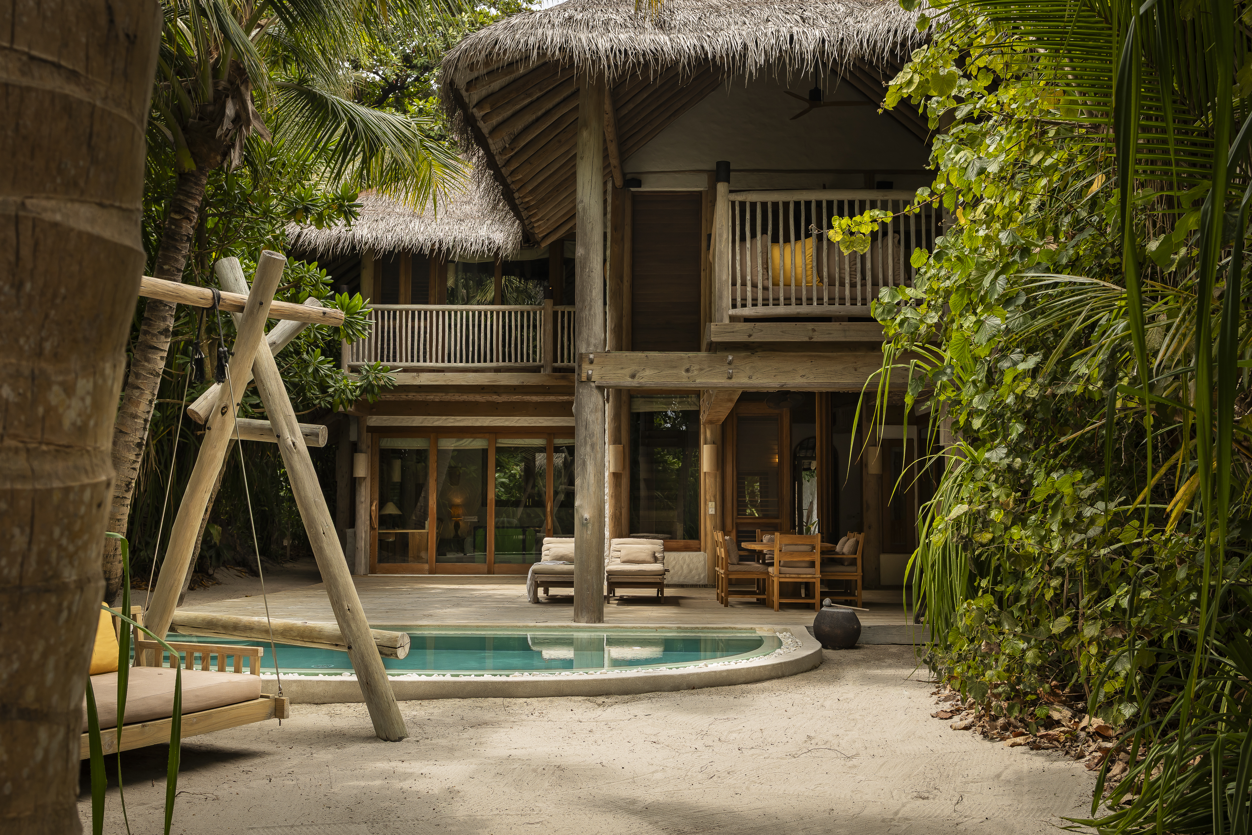 Crusoe-Residenz mit Pool und zwei Schlafzimmern - Bild 1