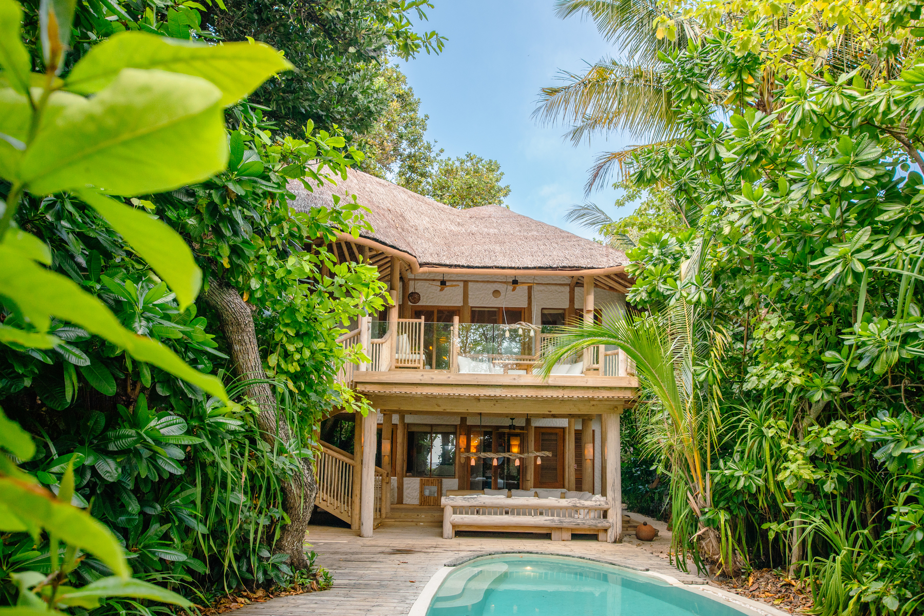 Crusoe-Residenz mit Pool und zwei Schlafzimmern (Villa 45) - Bild 1