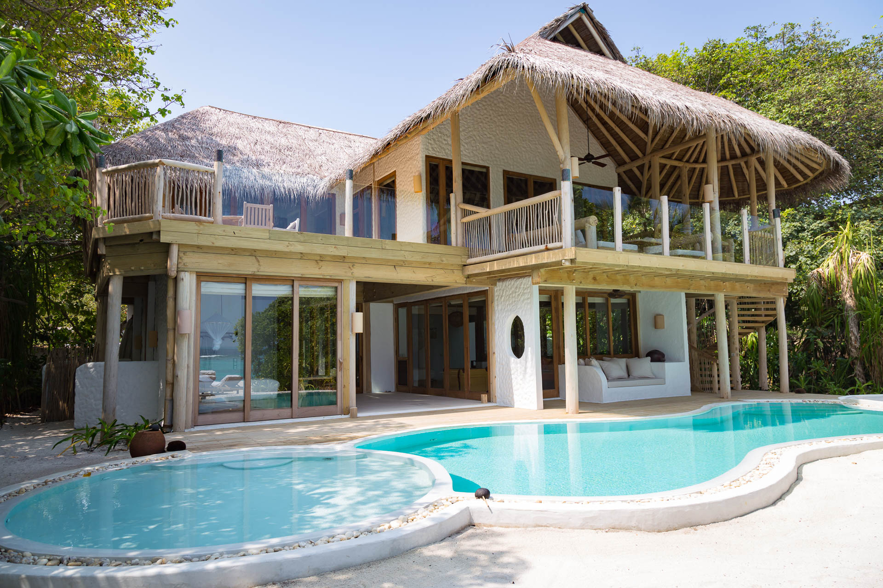 Strandvilla mit Pool und drei Schlafzimmern (Villa 9) - Bild 1