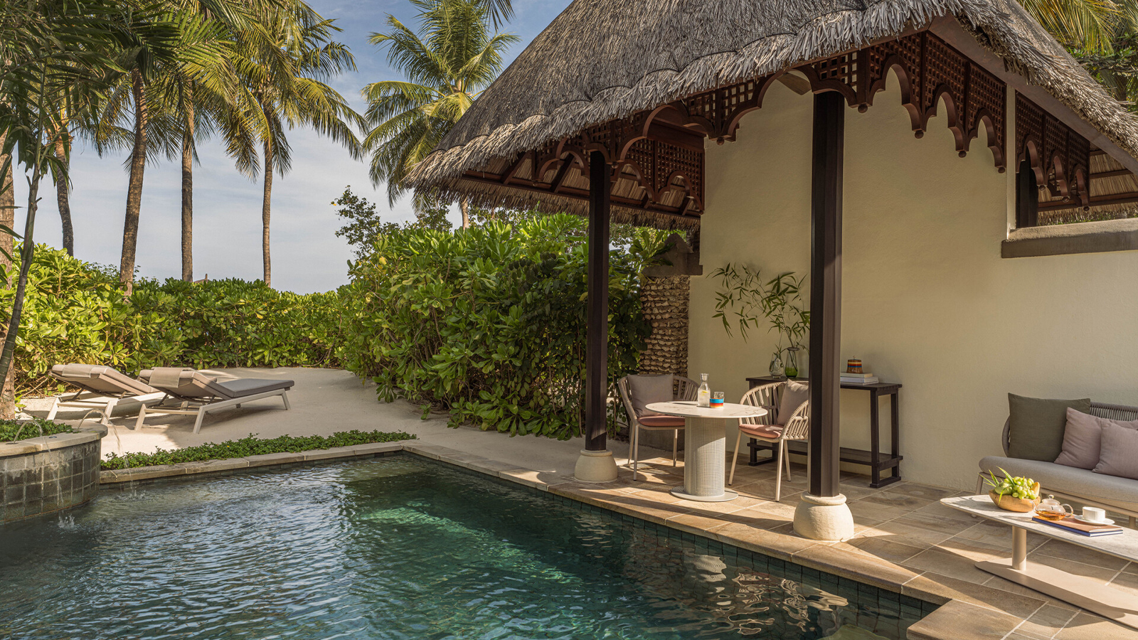 Deluxe-Strandpavillon mit Pool - Bild 2