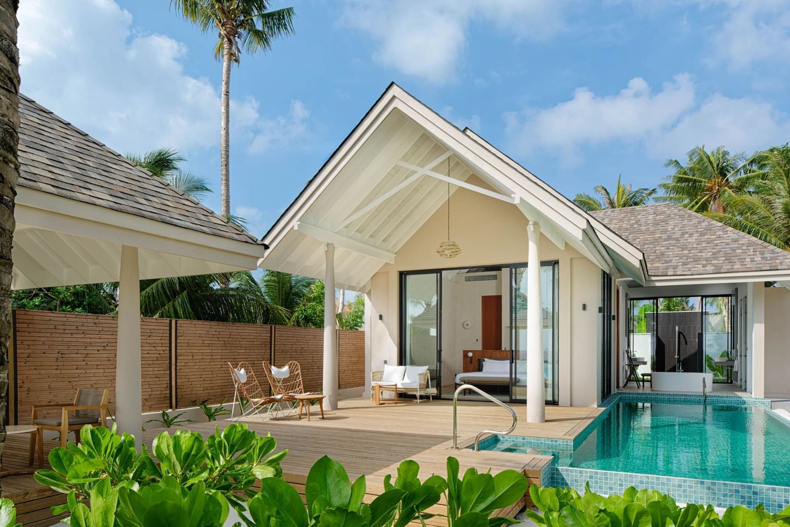 Deluxe-Strandvillen mit Pool - Bild 1