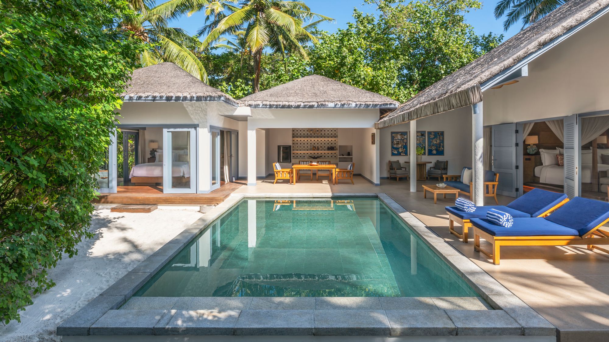 Familien-Strand-Poolvilla - Bild 1