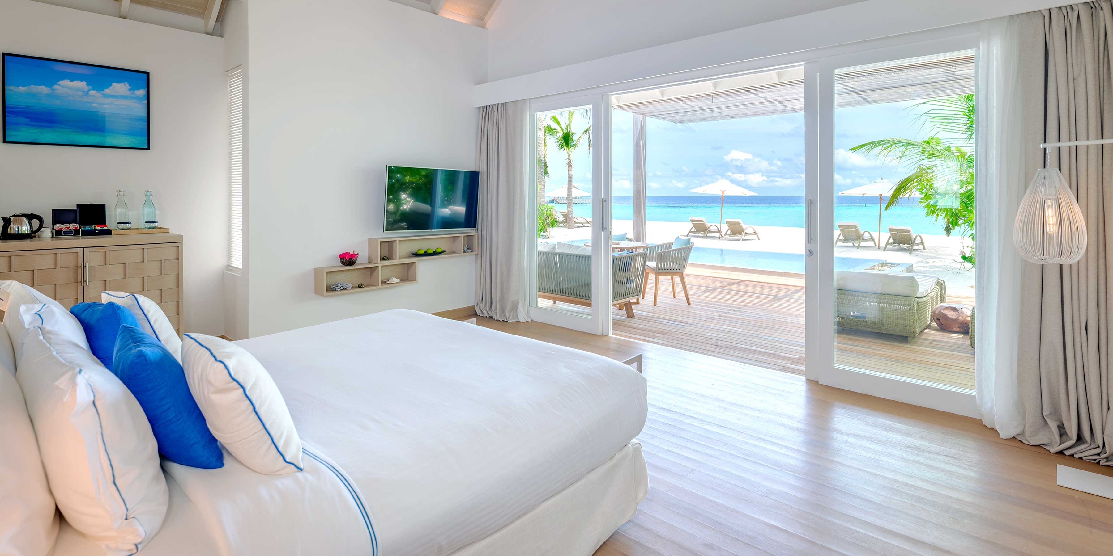 Familien-Strandvilla mit zwei Schlafzimmern und Pool - Bild 1