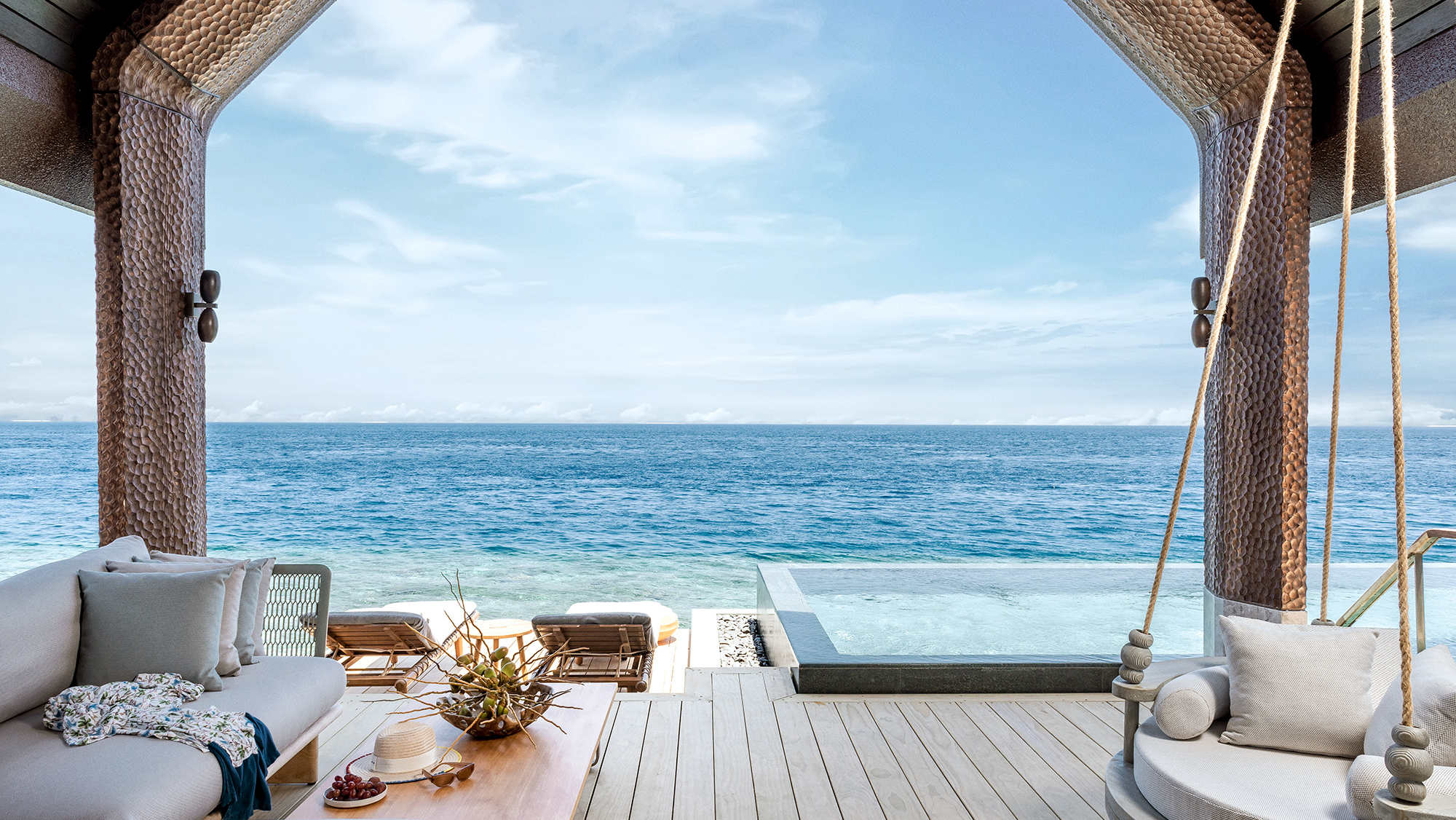 Große Ozean-Poolvilla mit zwei Schlafzimmern - Bild 1