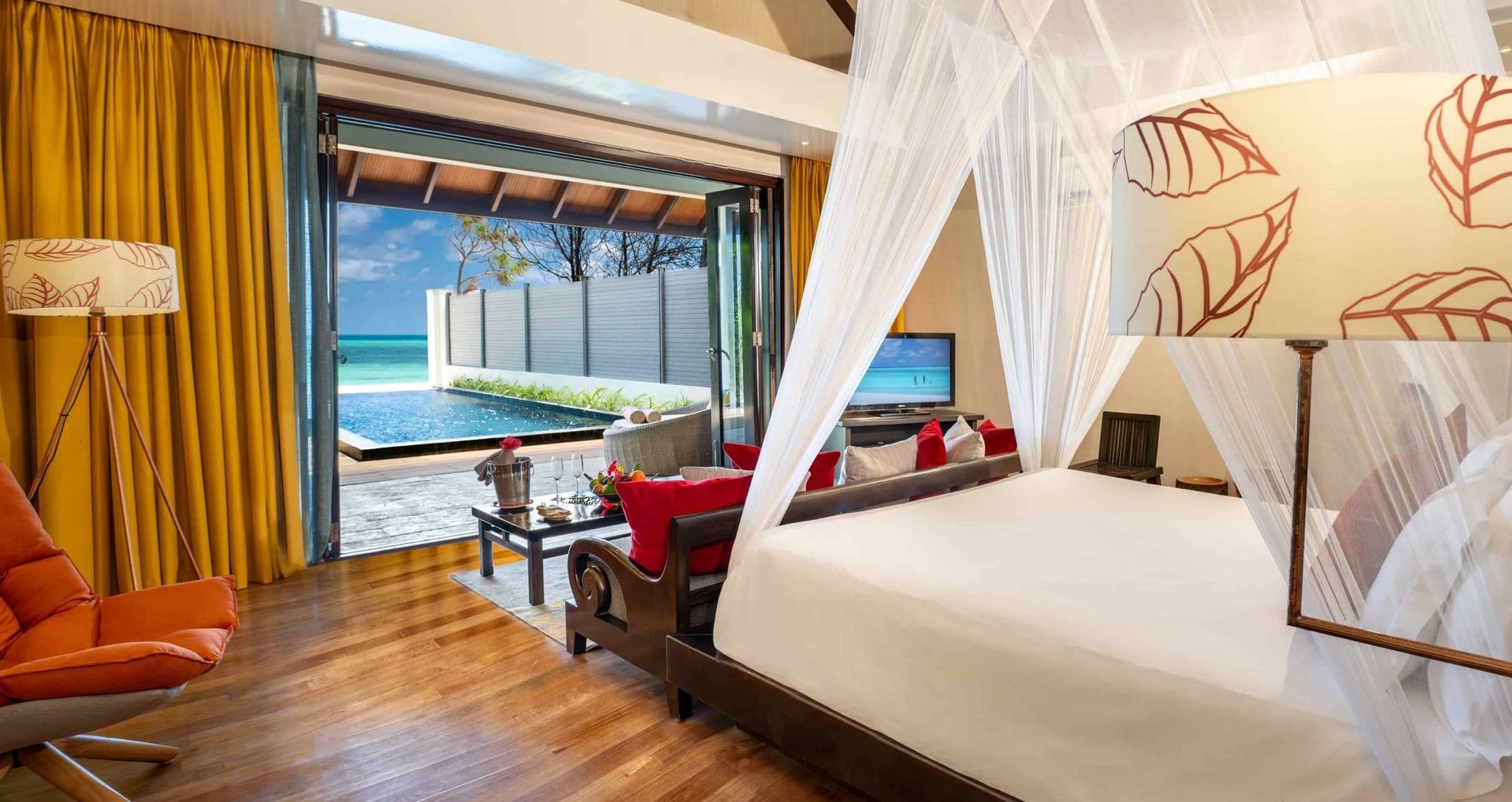 Kanifushi-Strandvilla mit Pool - Bild 2