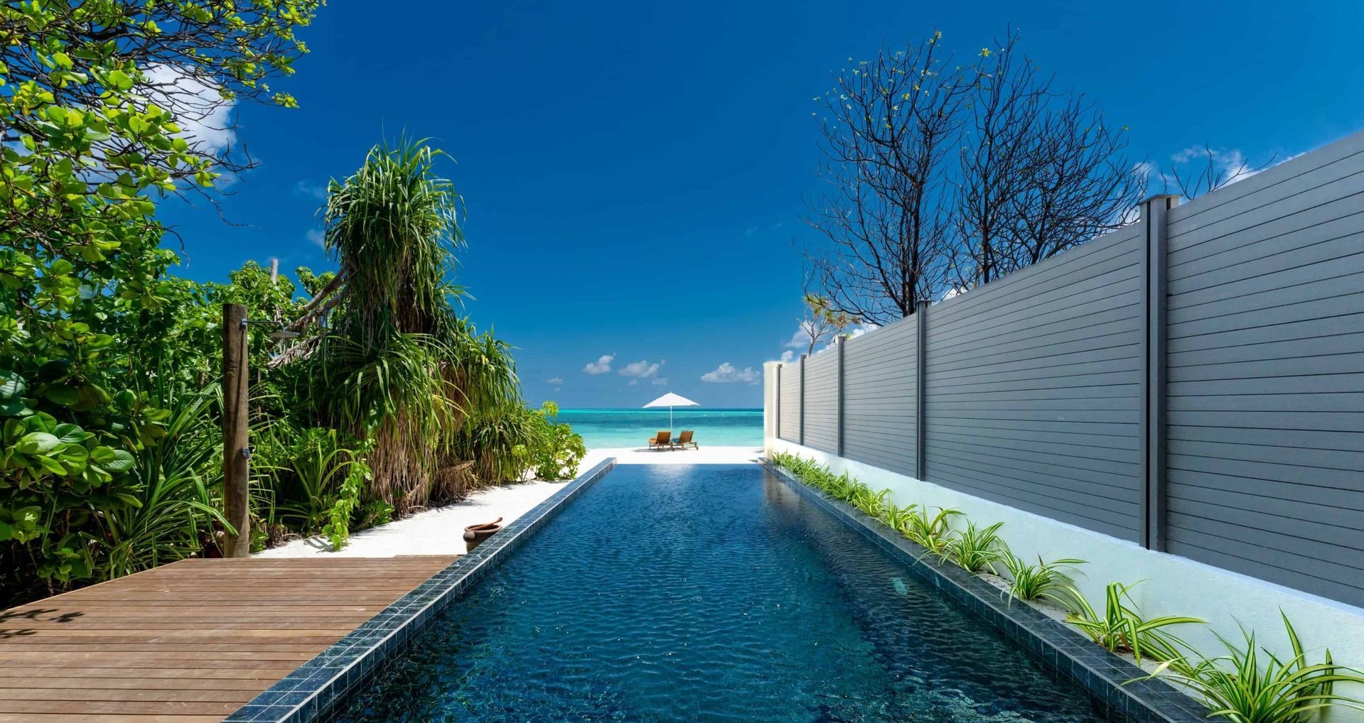 Kanifushi-Strandvilla mit Pool - Bild 3