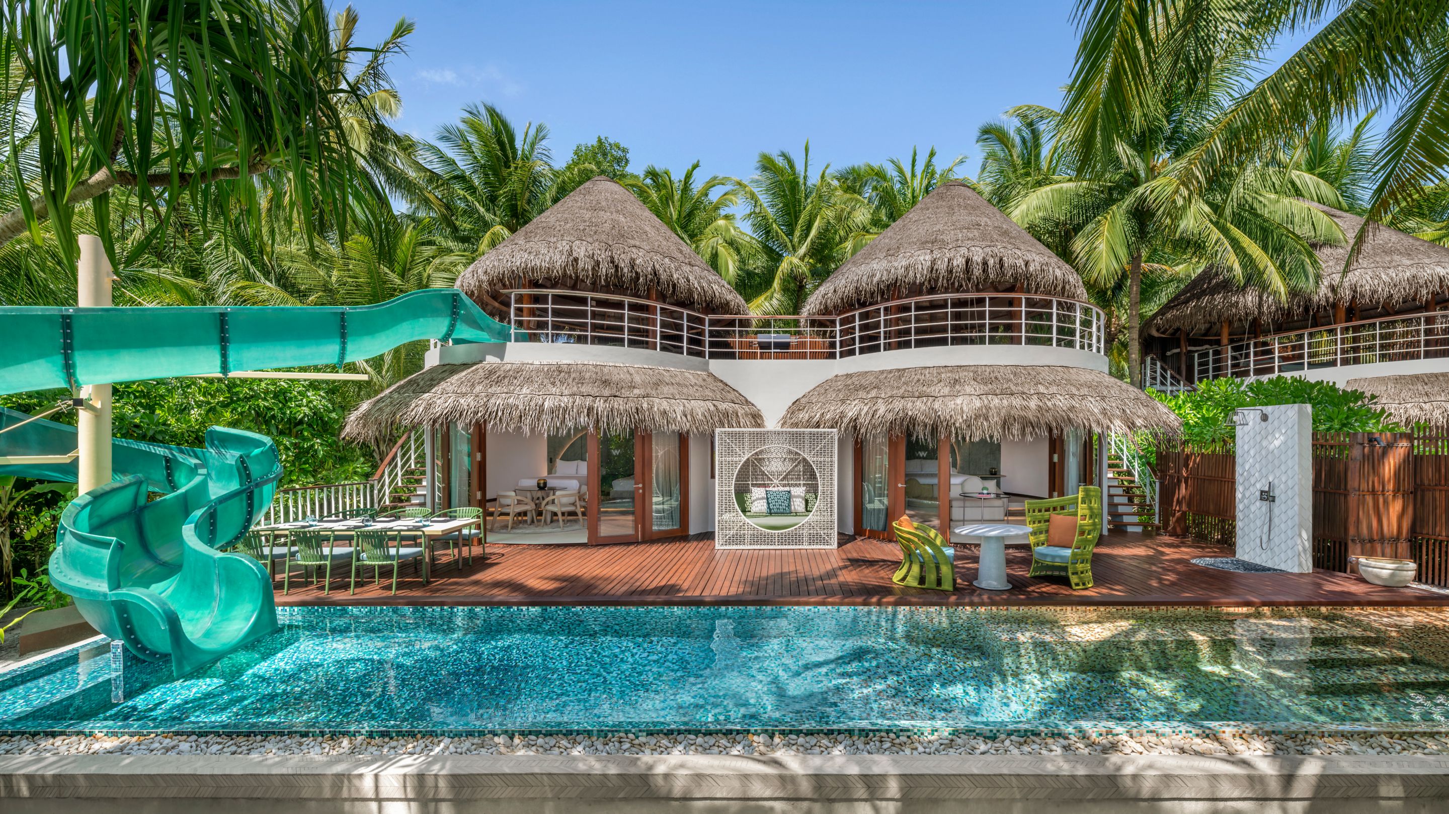 Oasis-Strandvilla mit Rutsche - Bild 2