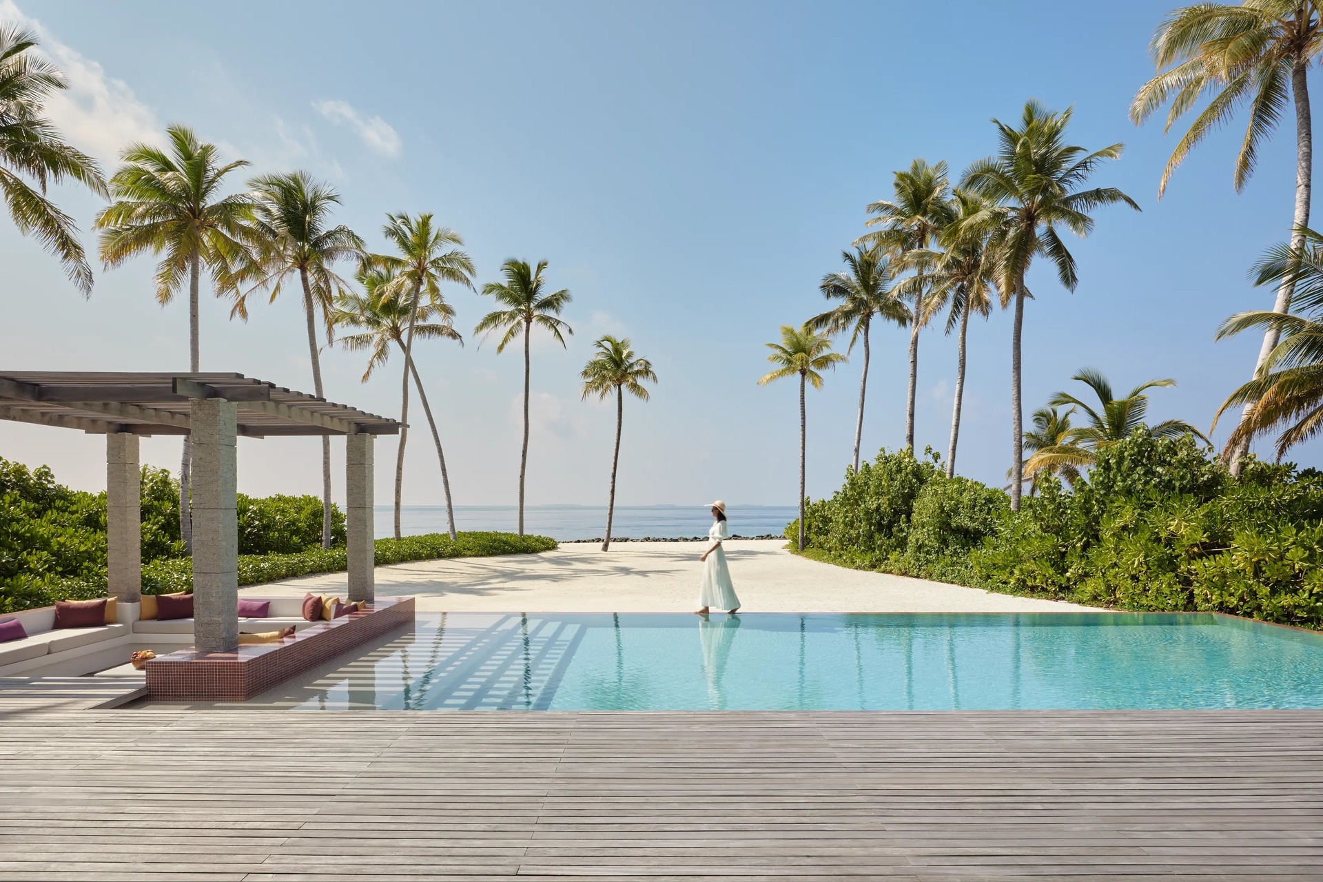 Olhahali-Strandretreat mit drei Schlafzimmern und Pool - Bild 1