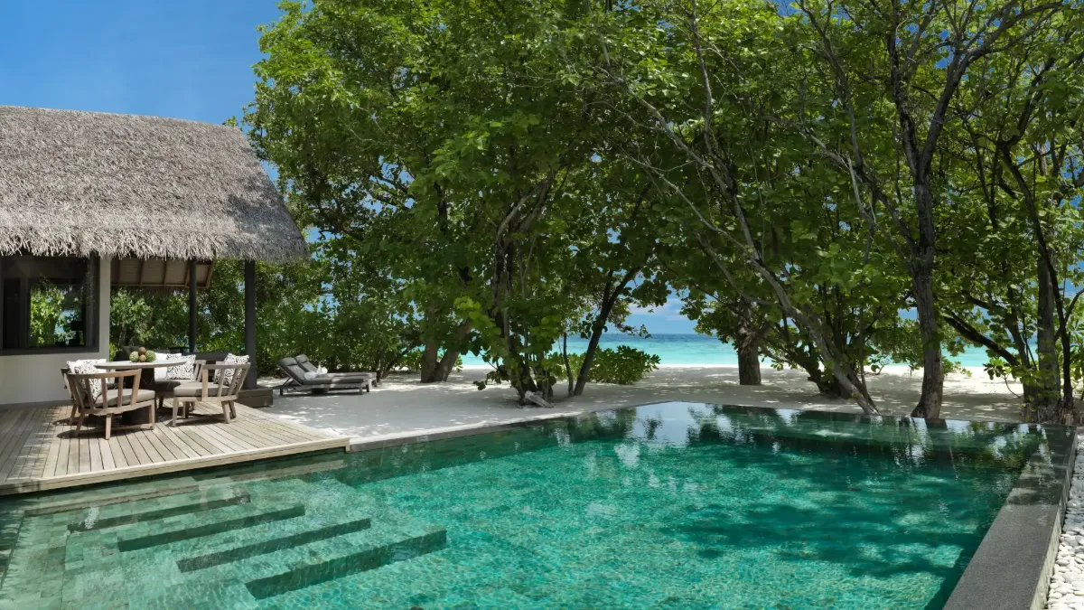 Deluxe-Strandresidenz mit einem Schlafzimmer und Pool - Bild 2
