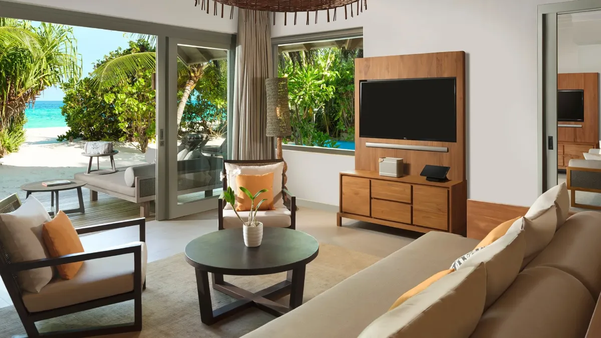 Deluxe-Strandresidenz mit einem Schlafzimmer und Pool - Bild 3
