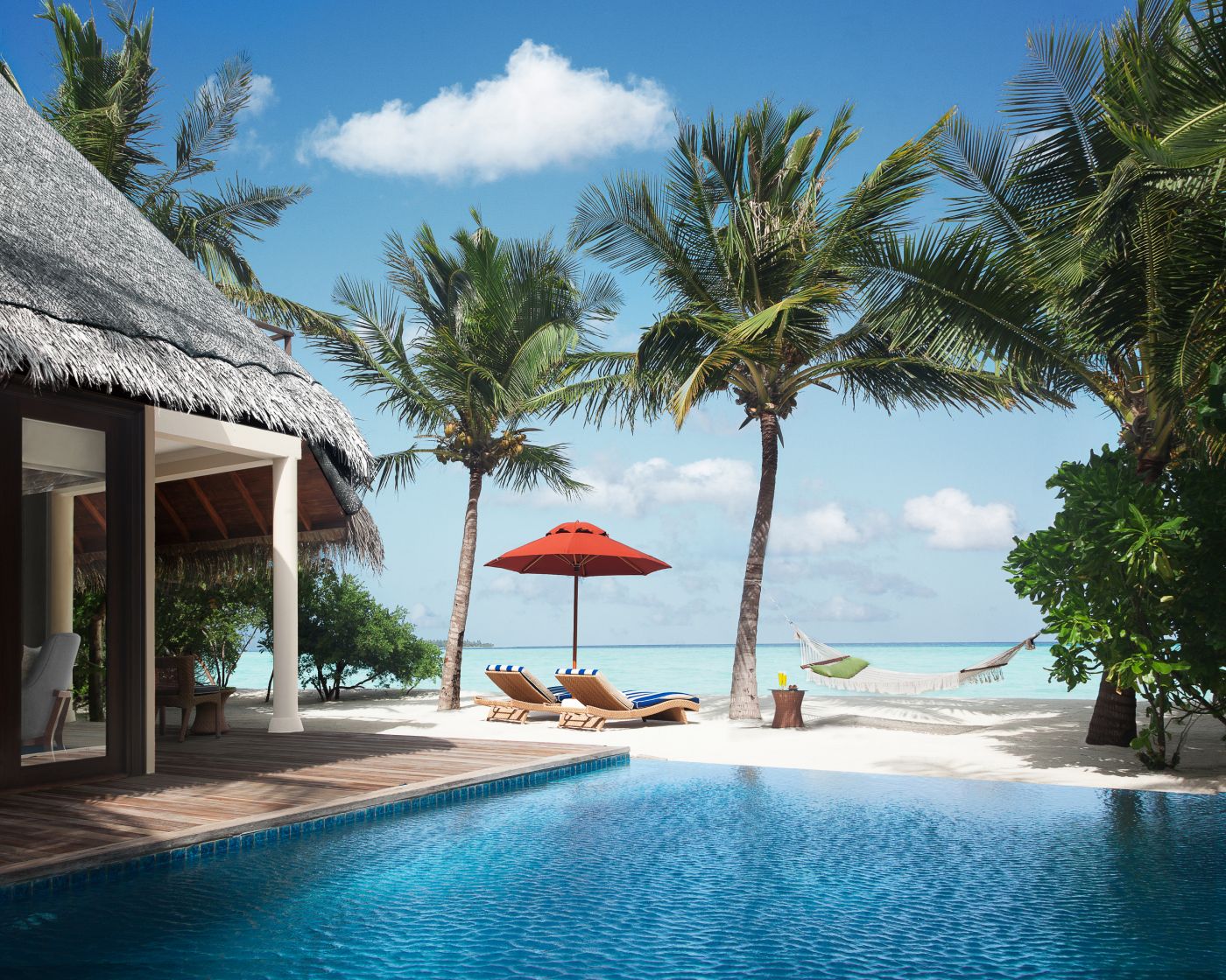 Sunset-Strandsuite mit einem Schlafzimmer und Pool - Bild 2
