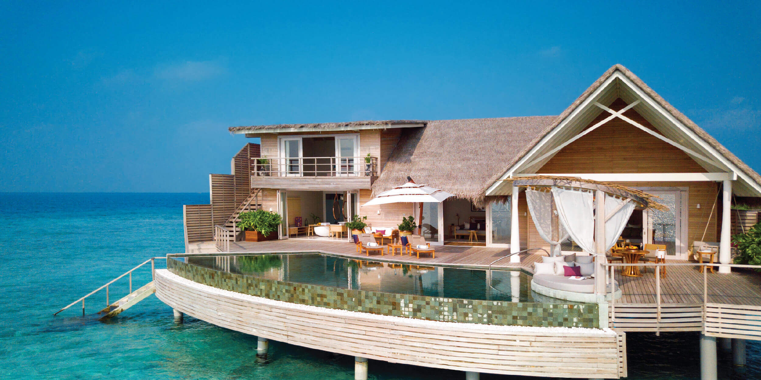 Ozeanresidenz mit zwei Schlafzimmern und privatem Pool - Bild 1
