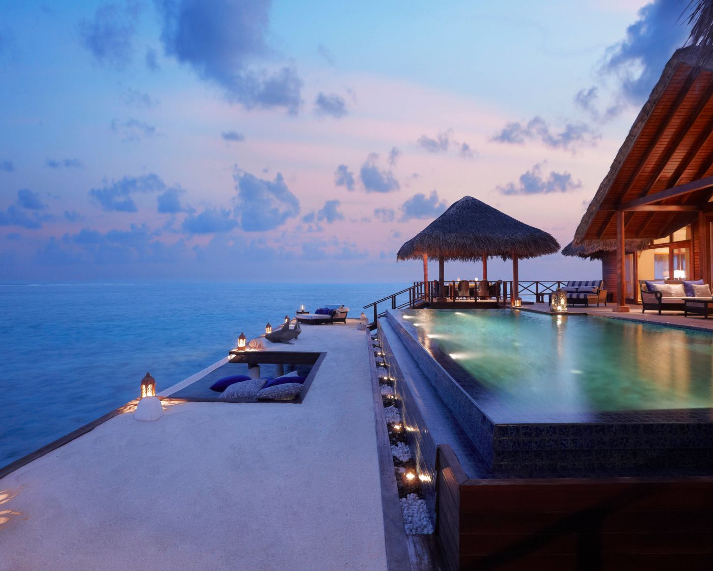 Rehendhi Präsidentensuite über Wasser mit zwei Schlafzimmern und Pool - Bild 2