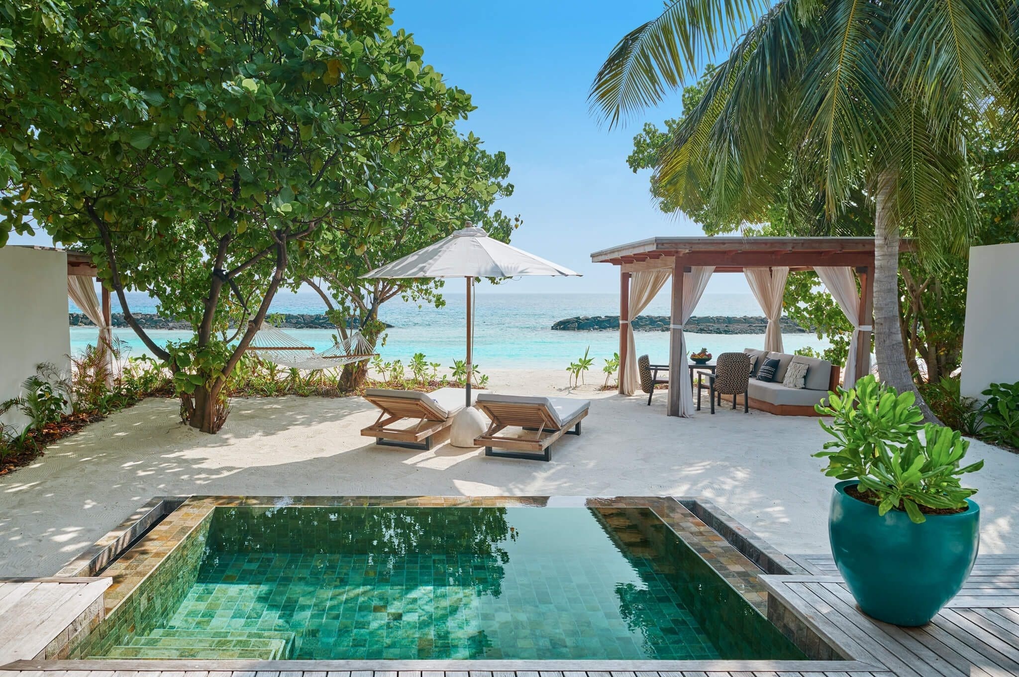Strandvilla mit Pool zum Sonnenaufgang - Bild 2