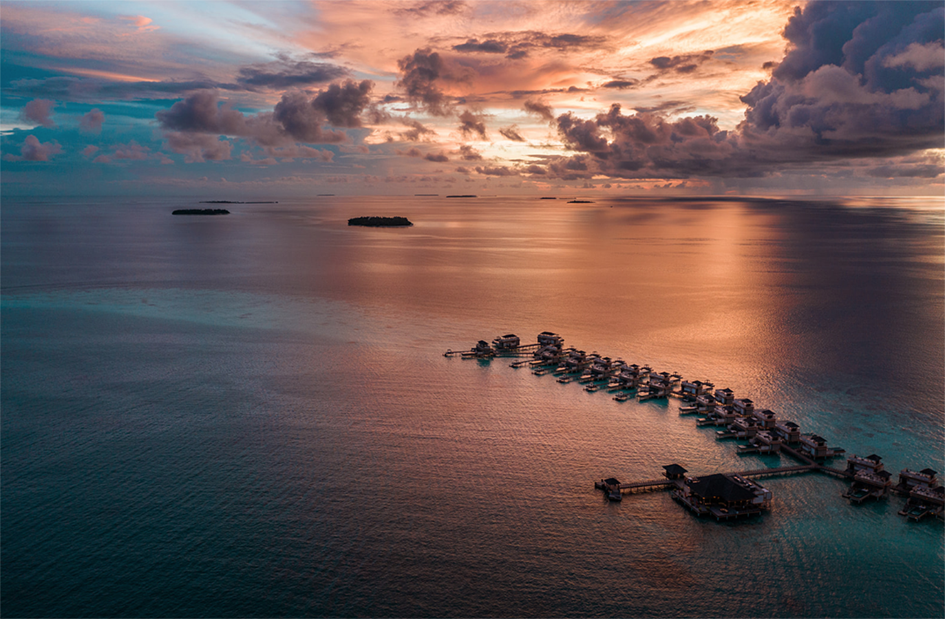 InOcean-Poolvilla in Sonnenuntergangslage - Bild 1