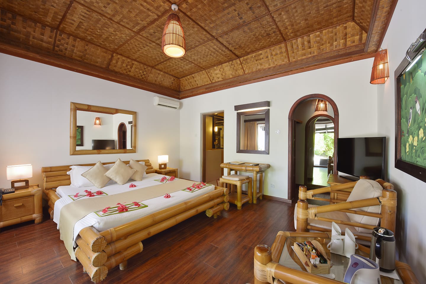 Superior Beach Bungalow auf Angaga