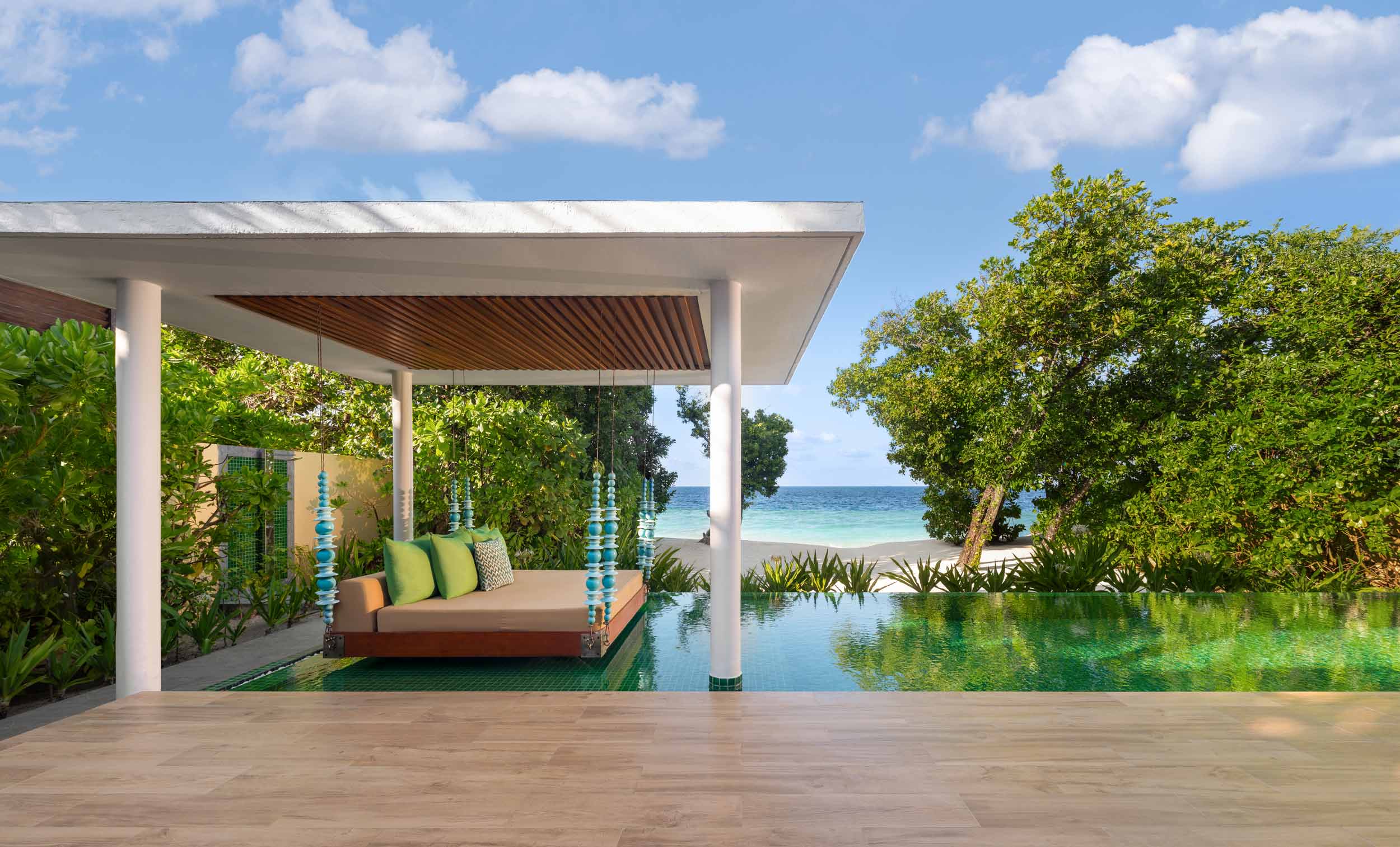 Superior-Strandvillen mit Pool - Bild 3
