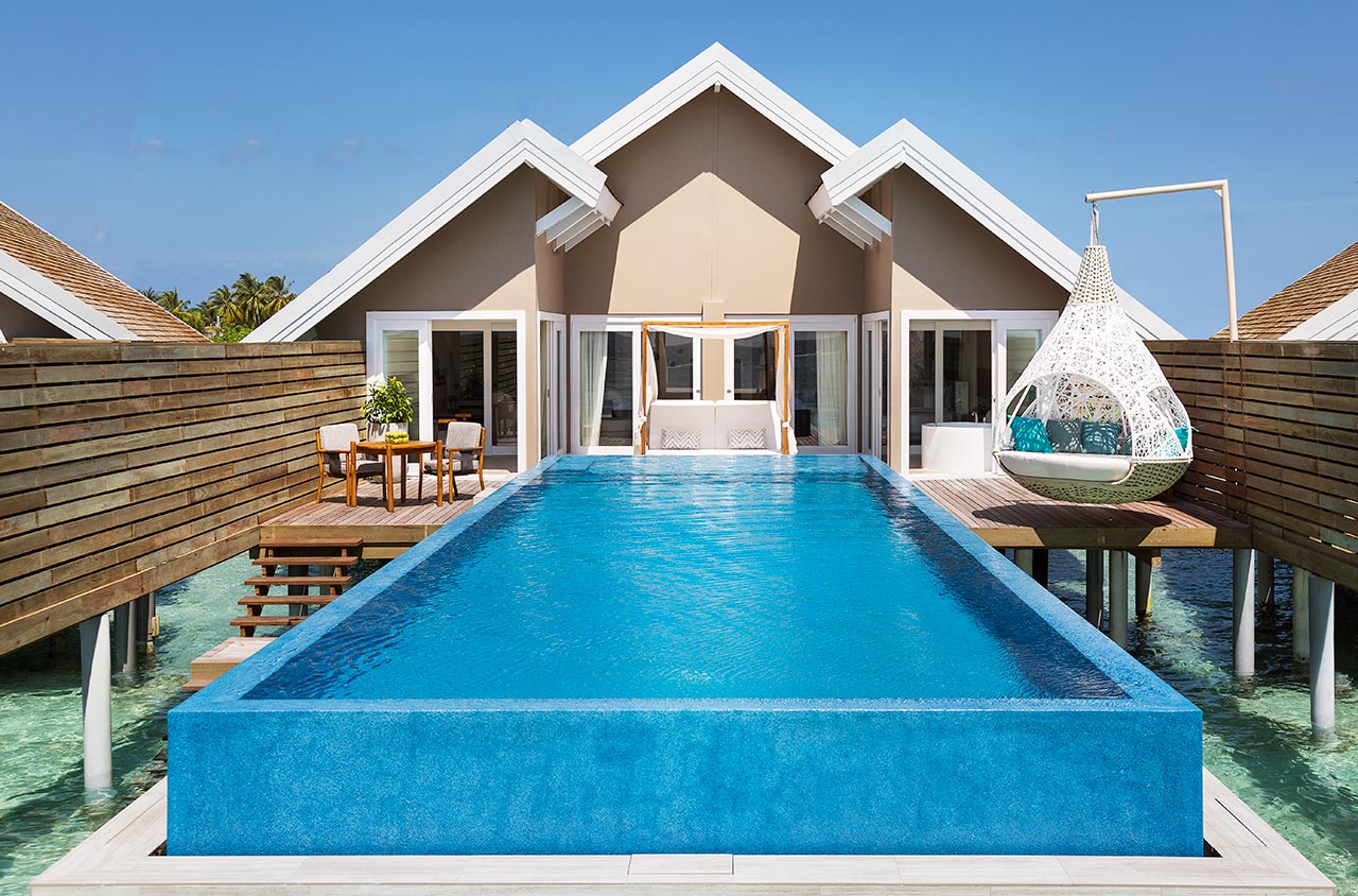 Temptation-Wasservilla mit Pool - Bild 1