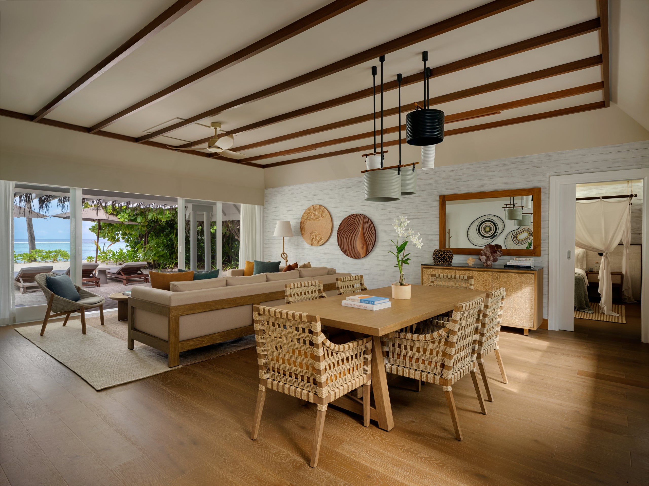 Beach Villa Suite mit Pool und drei Schlafzimmern - Bild 1