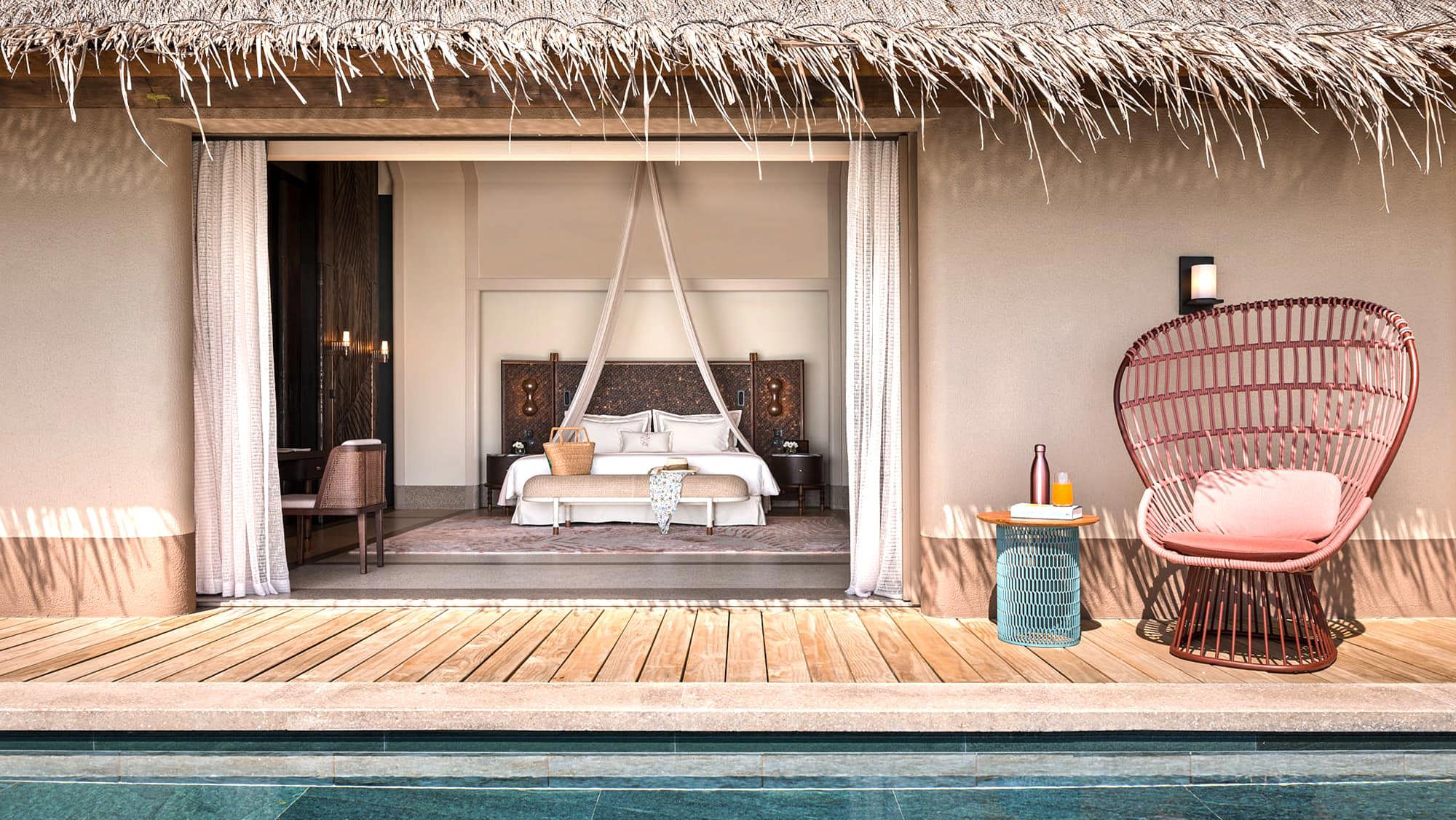 Ozeanresidenz mit drei Schlafzimmern und zwei Pools - Bild 3