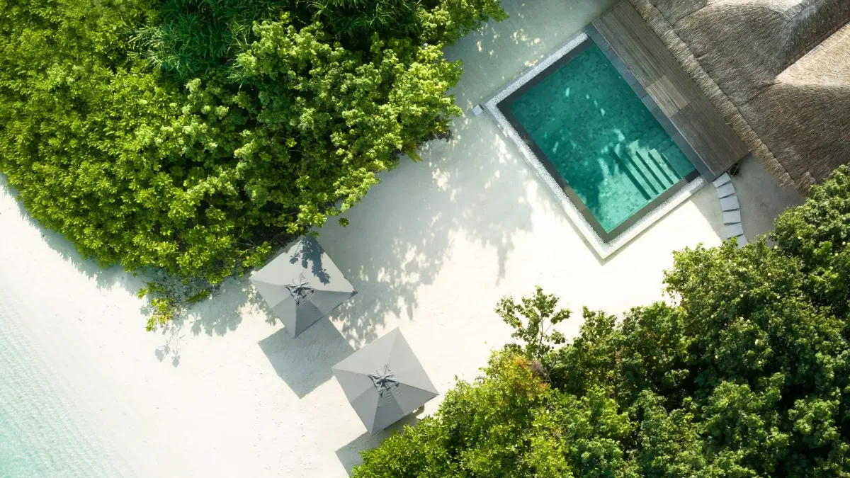 Strandresidenz mit zwei Schlafzimmern und Pool - Bild 2