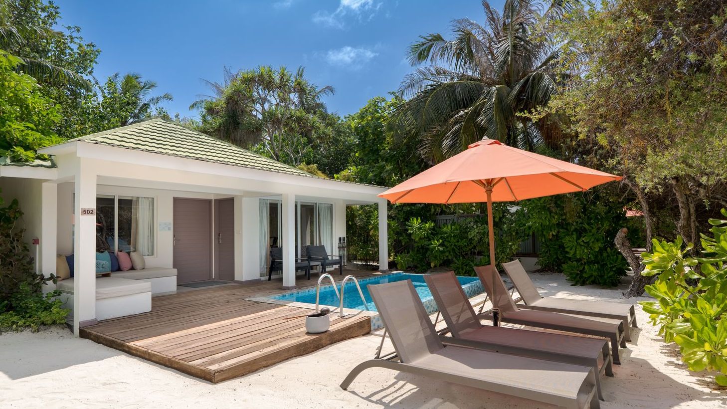 Strand-Suite mit zwei Schlafzimmern und Pool - Bild 1