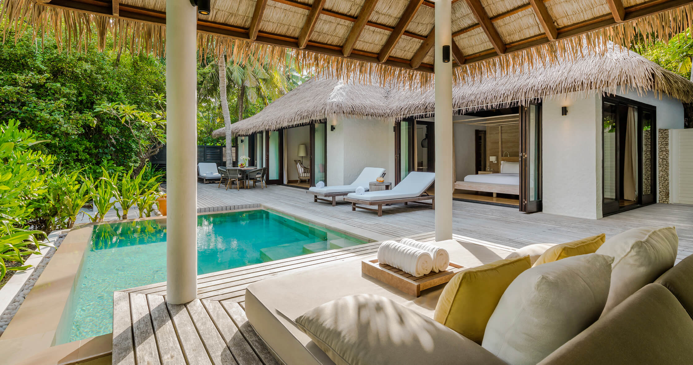 Strandvilla mit zwei Schlafzimmern - Bild 1