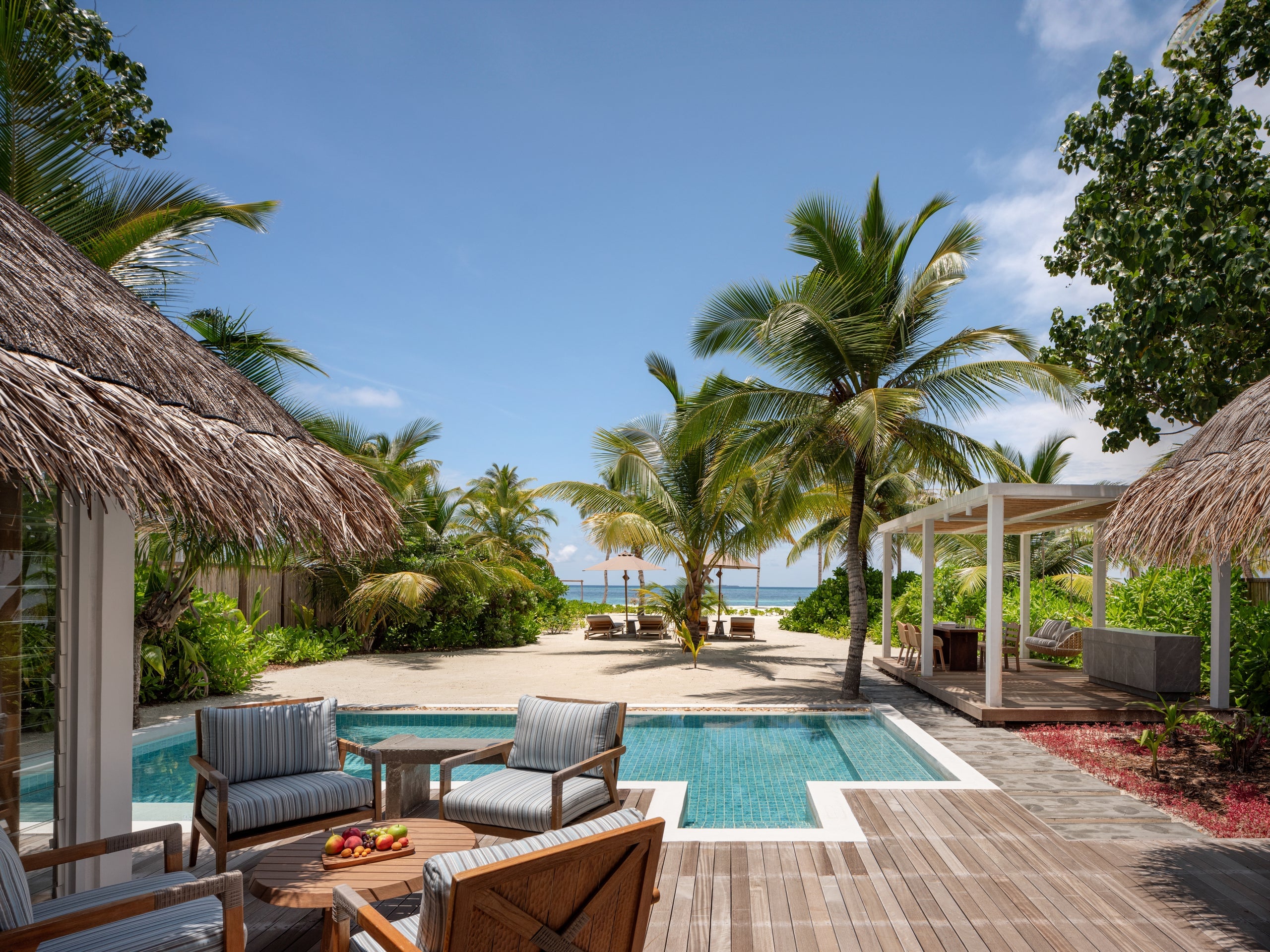 Beach Villa Suite mit Pool und zwei Schlafzimmern - Bild 1
