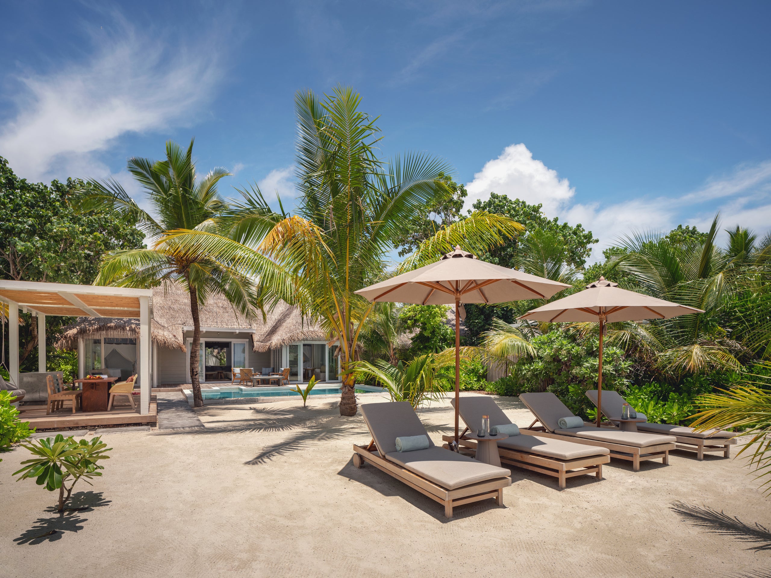 Beach Villa Suite mit Pool und zwei Schlafzimmern - Bild 2