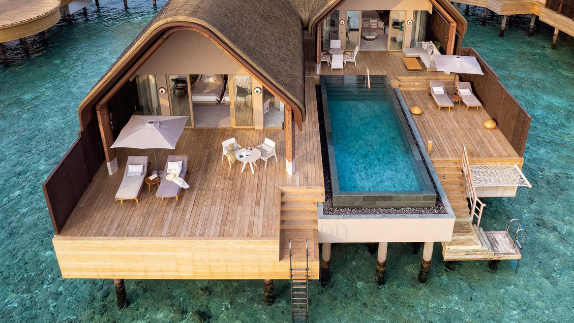 Ozean-Poolvilla mit zwei Schlafzimmern - Bild 1