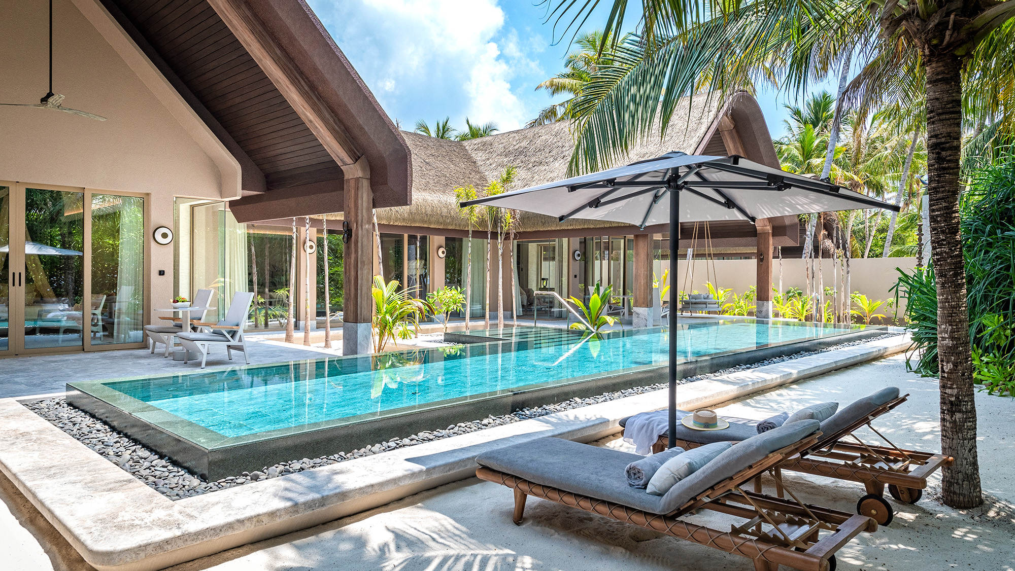 Wellbeing-Strandresidenz mit zwei Schlafzimmern und Pool - Bild 1