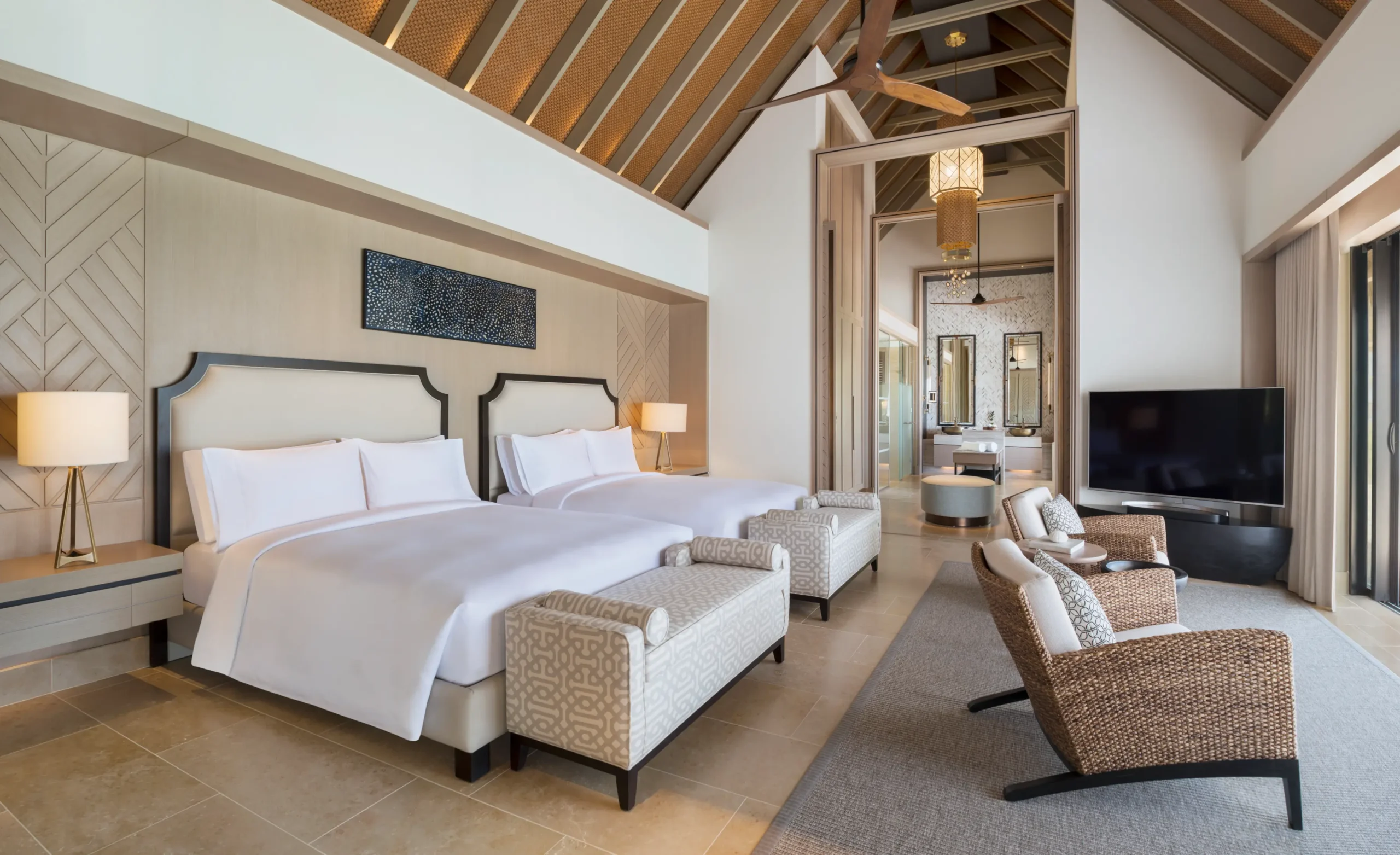 Große Reef-Villa mit zwei Queensize-Betten und Pool - Bild 2