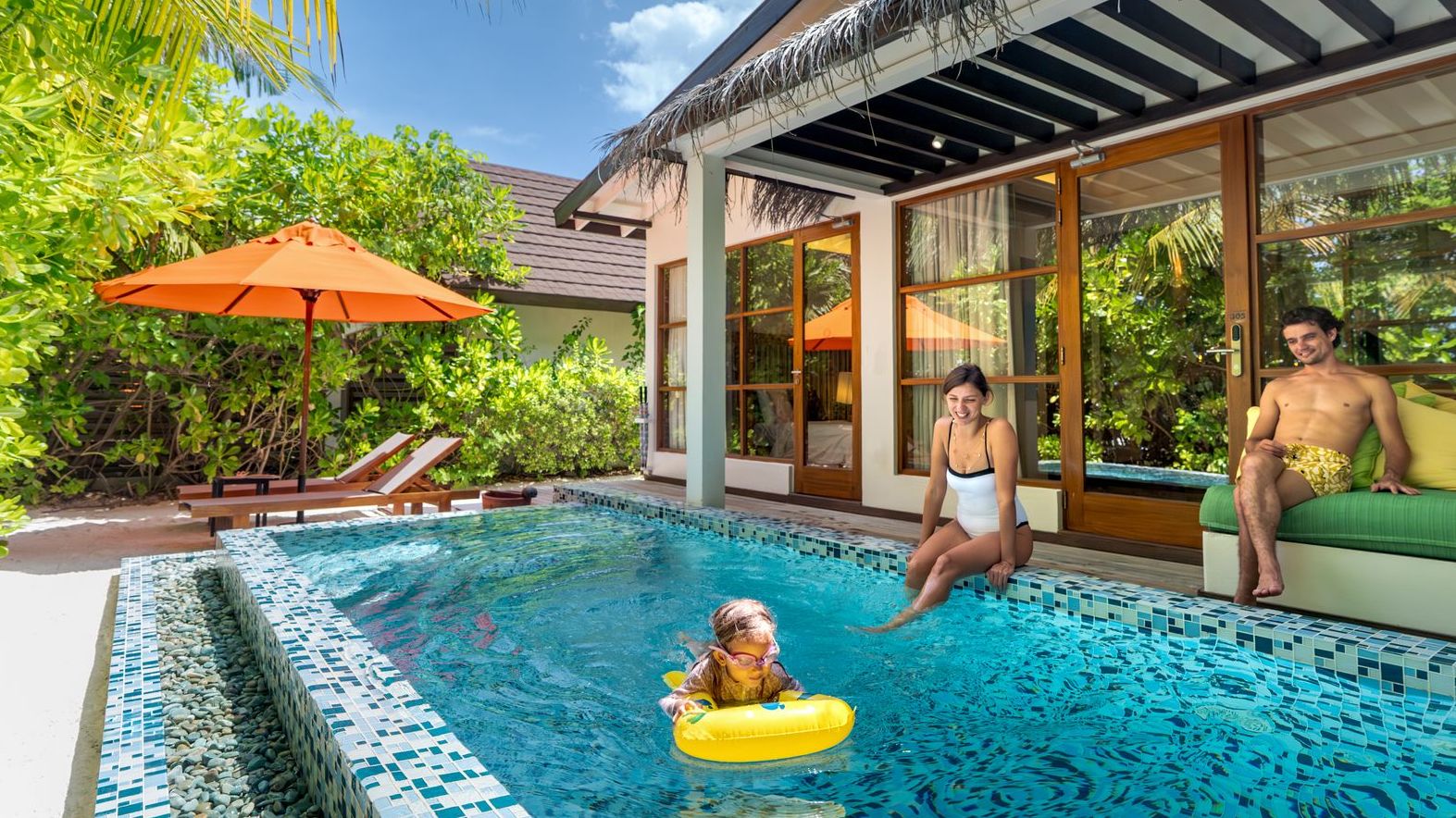 Strand-Poolsuite mit zwei Schlafzimmern - Bild 1