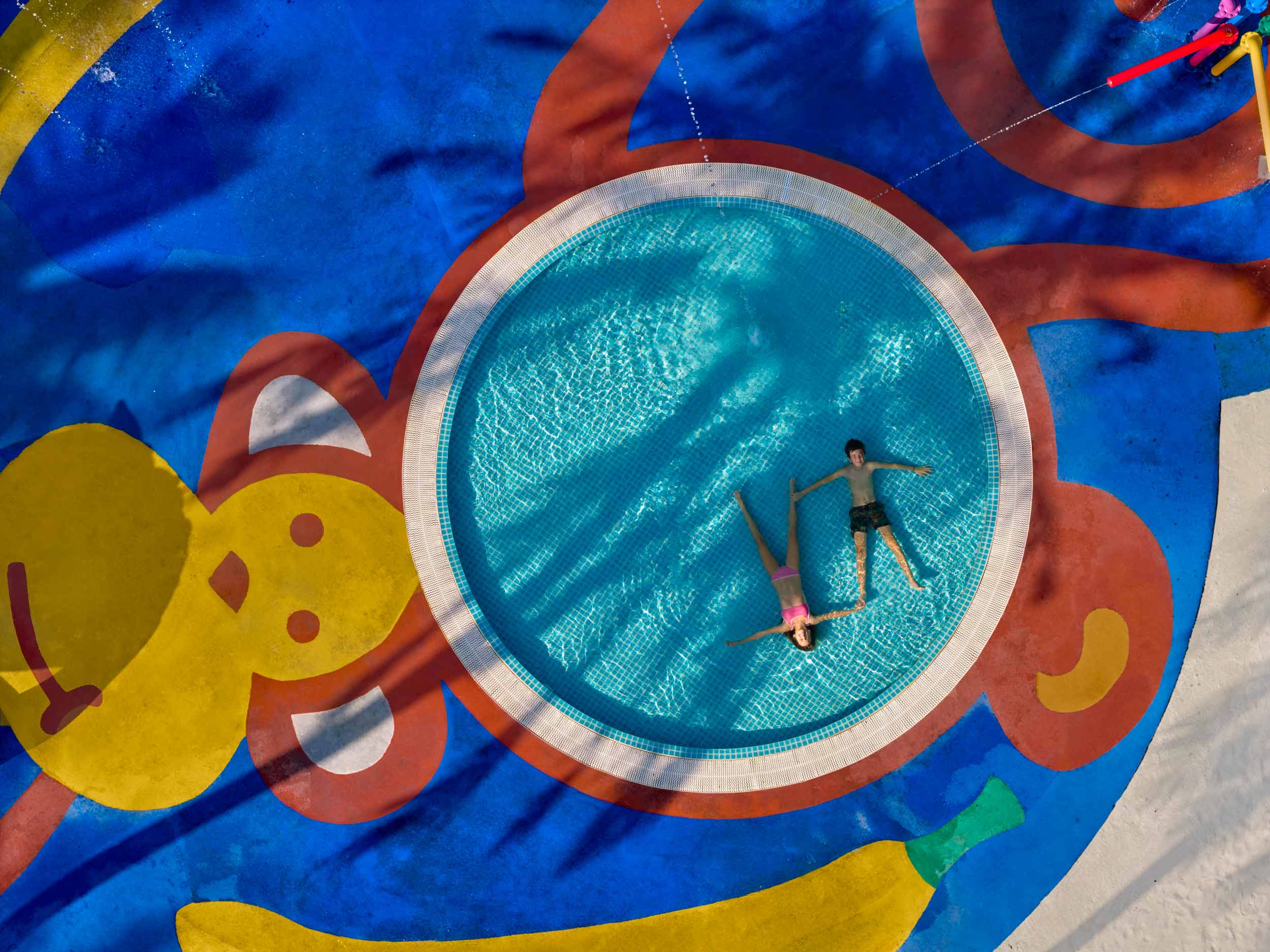 Dolphin Kids Club aus der Luft