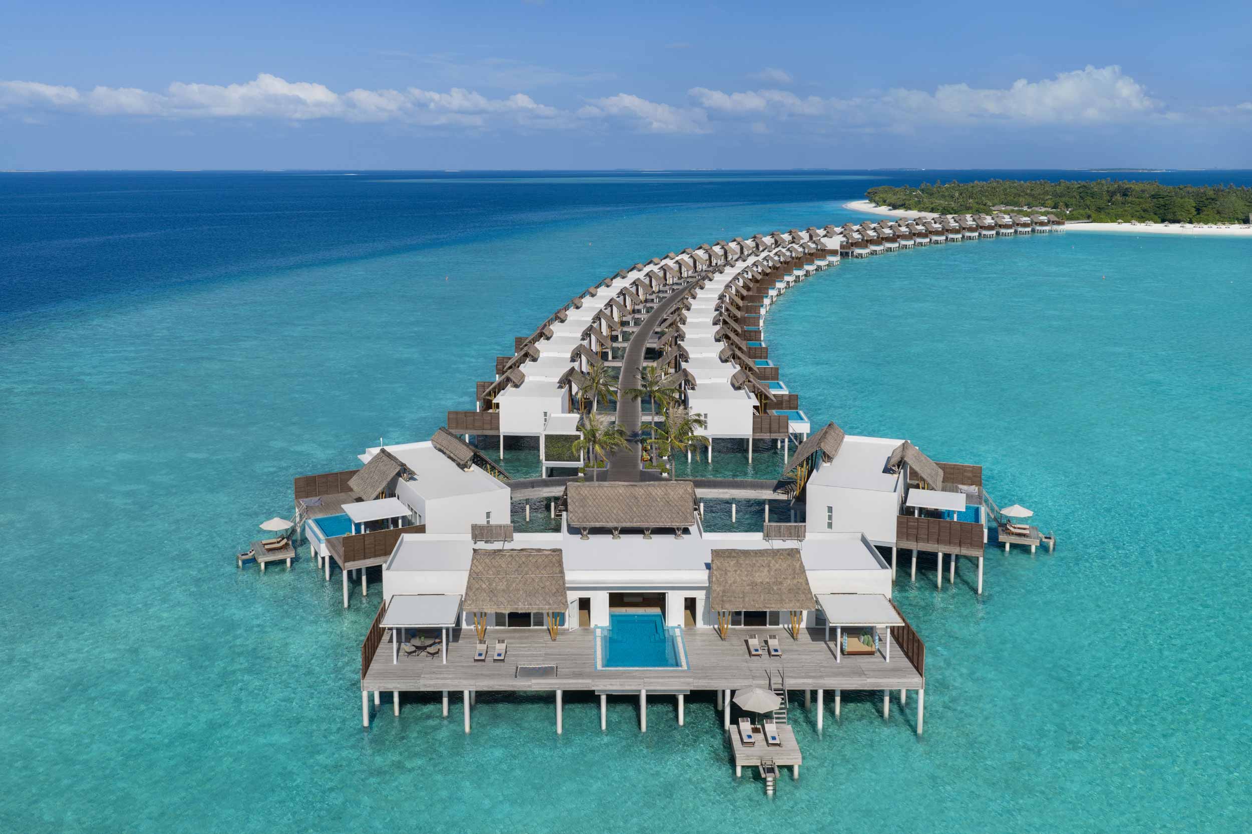Aerial der Presidential Ocean Villa