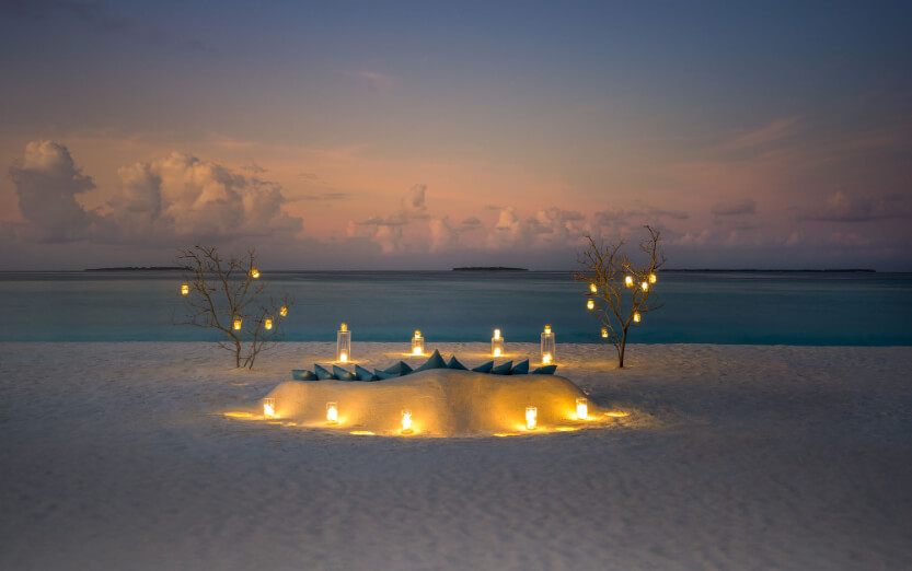 Privates Dinner am Wasser