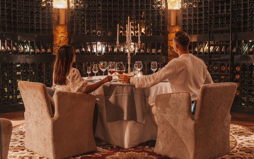 Dinner im The Cellar