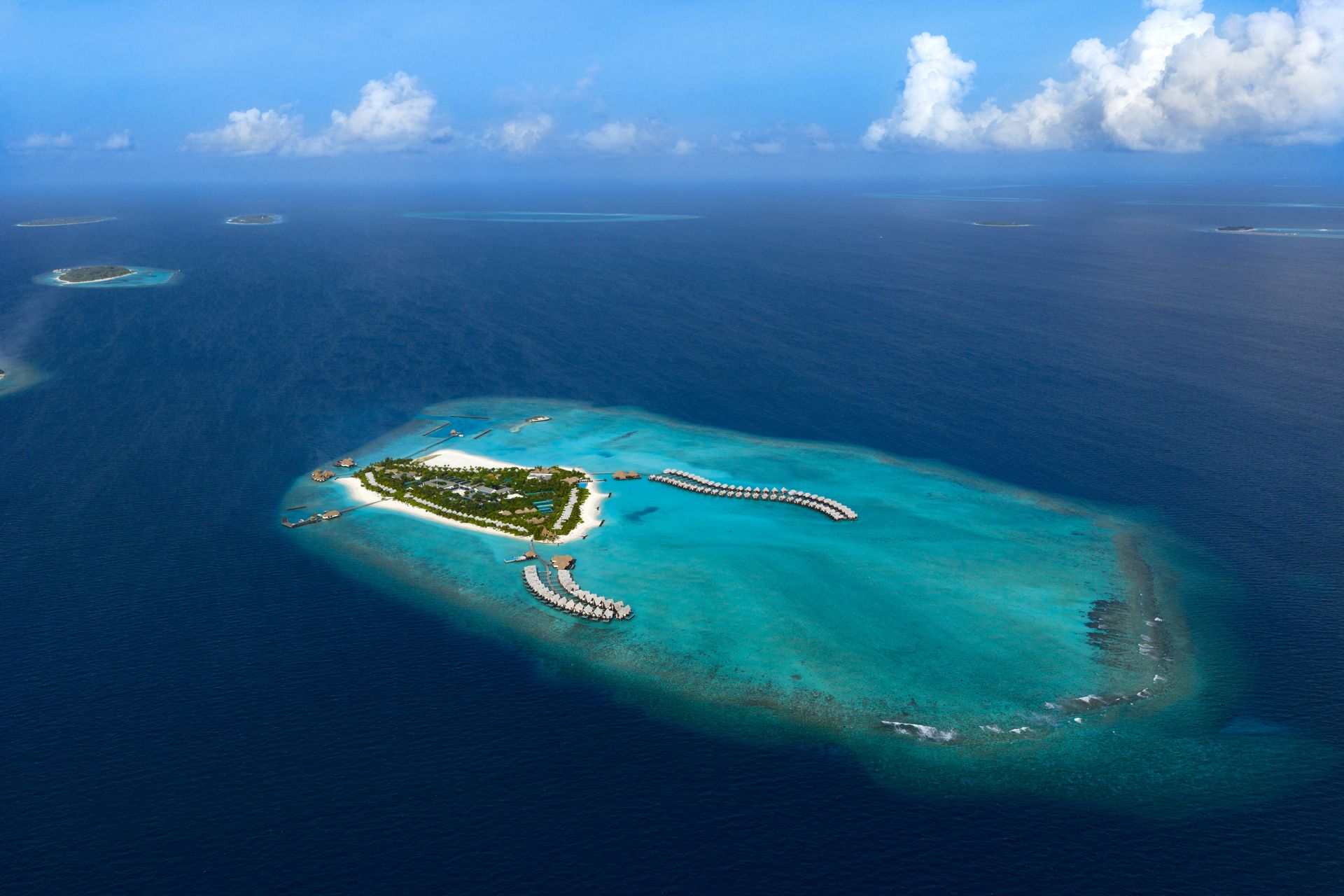 Aarah als Insel im Raa Atoll