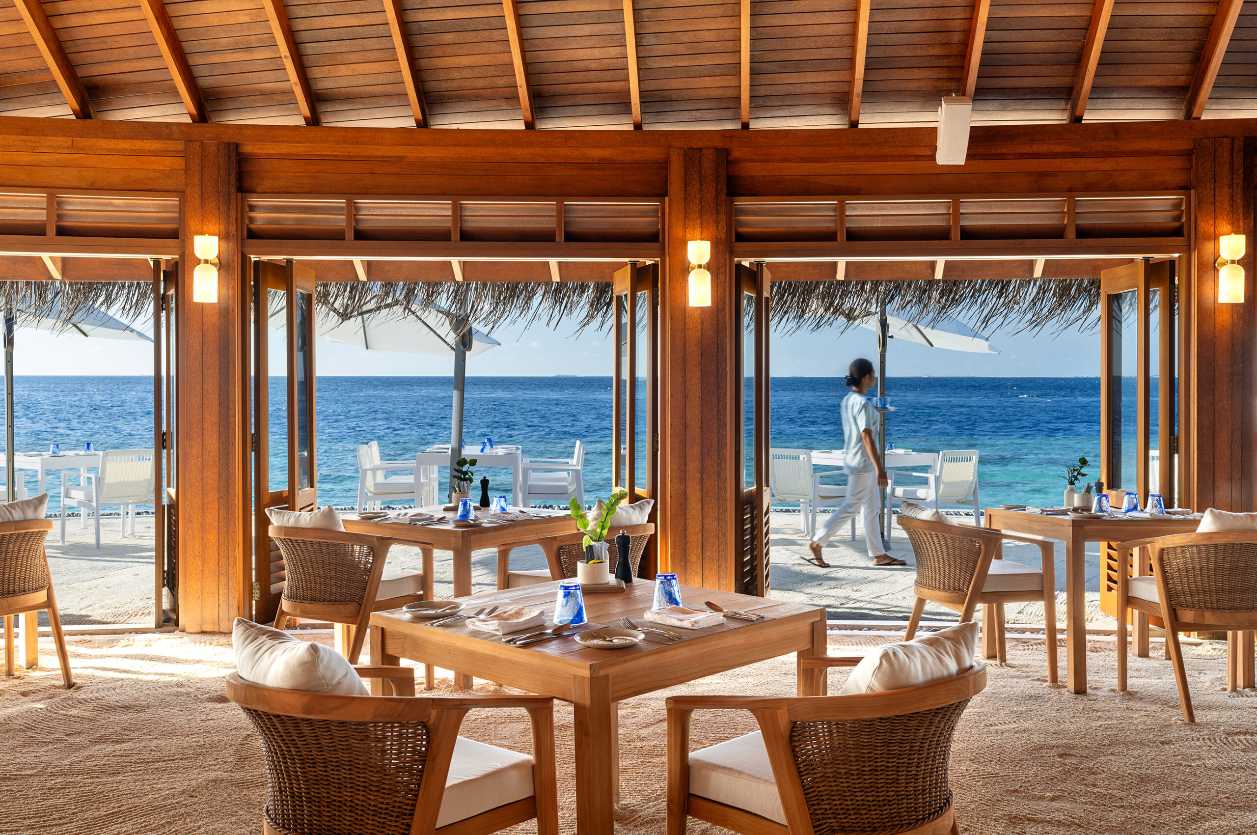 Blick aus dem CELSIUS Restaurant