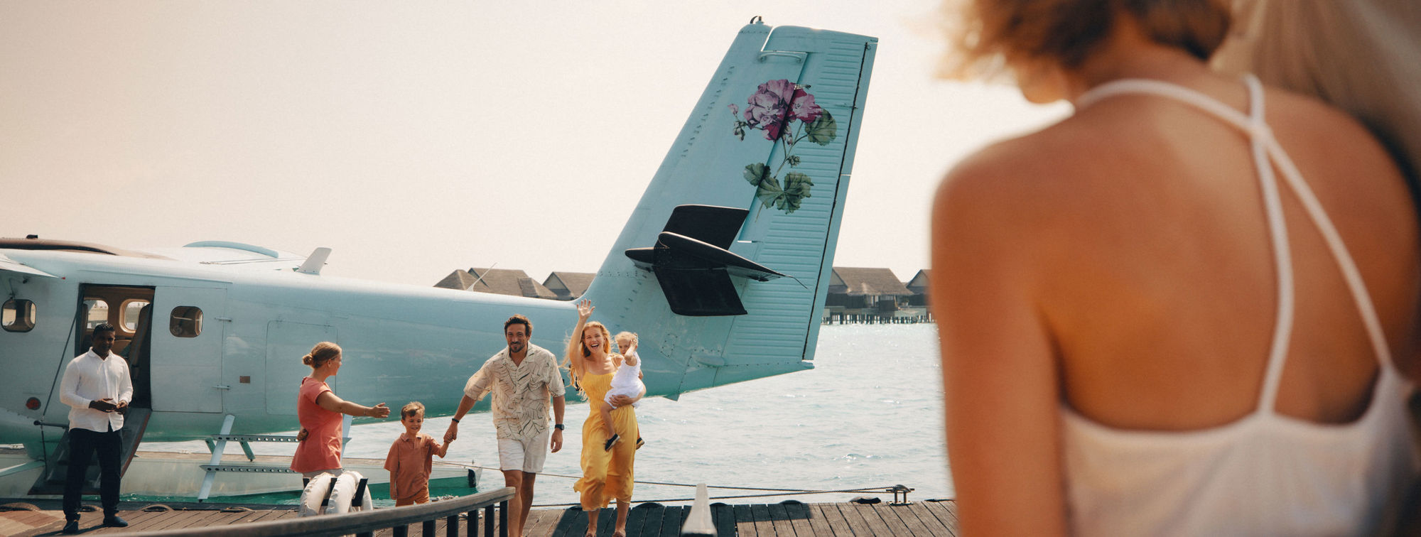 Joyful Arrival auf JOALI Maldives