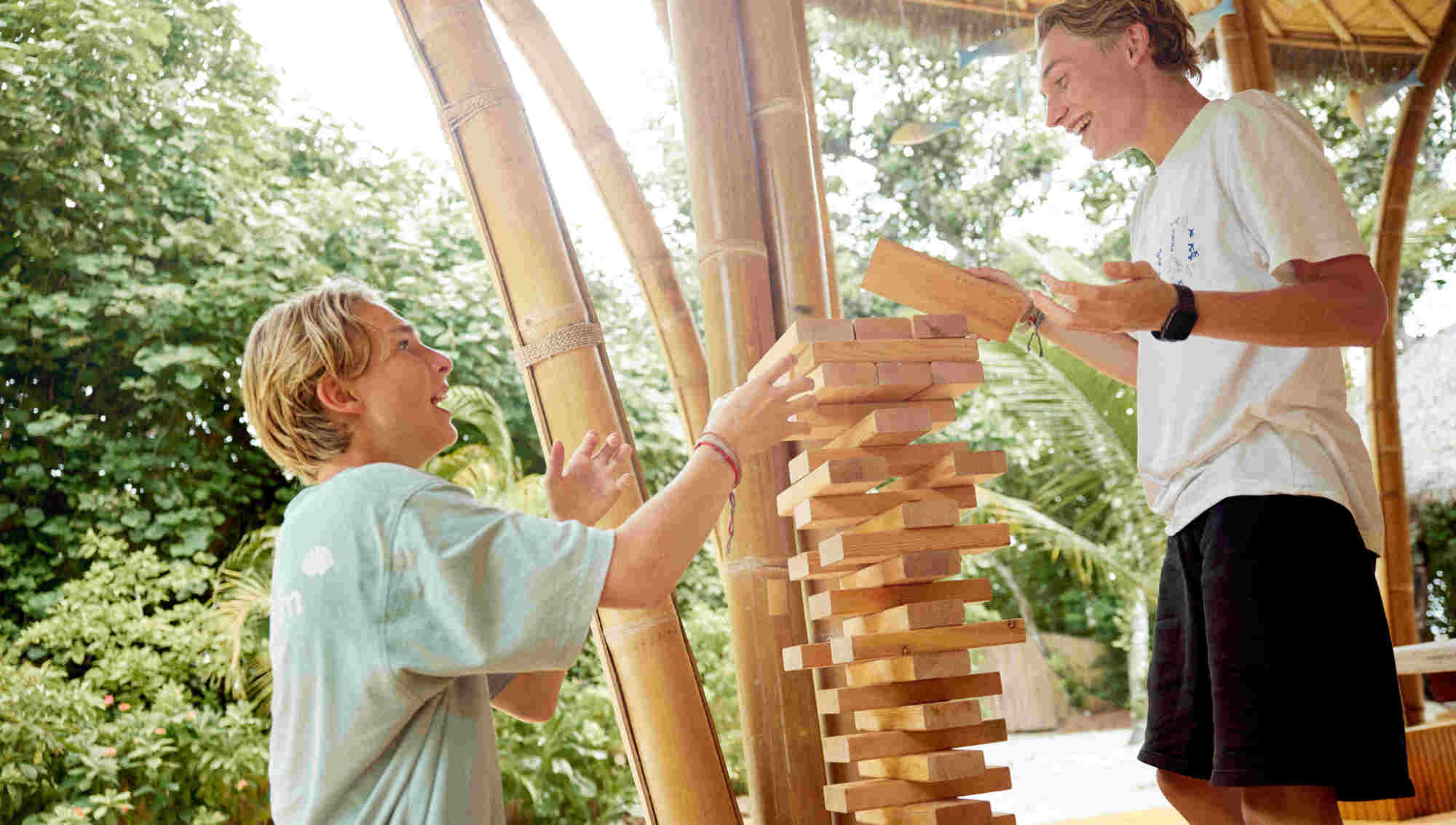 Spielerischer Inselmoment