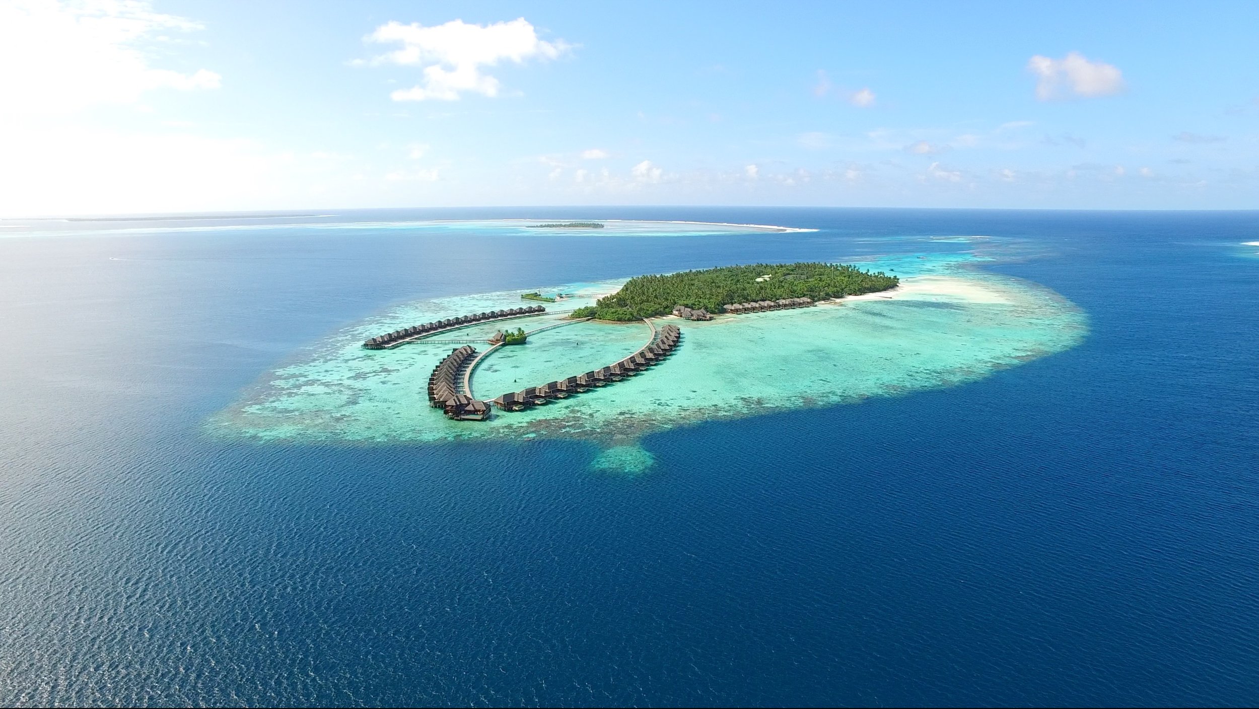Luftaufnahme von Ayada Maldives