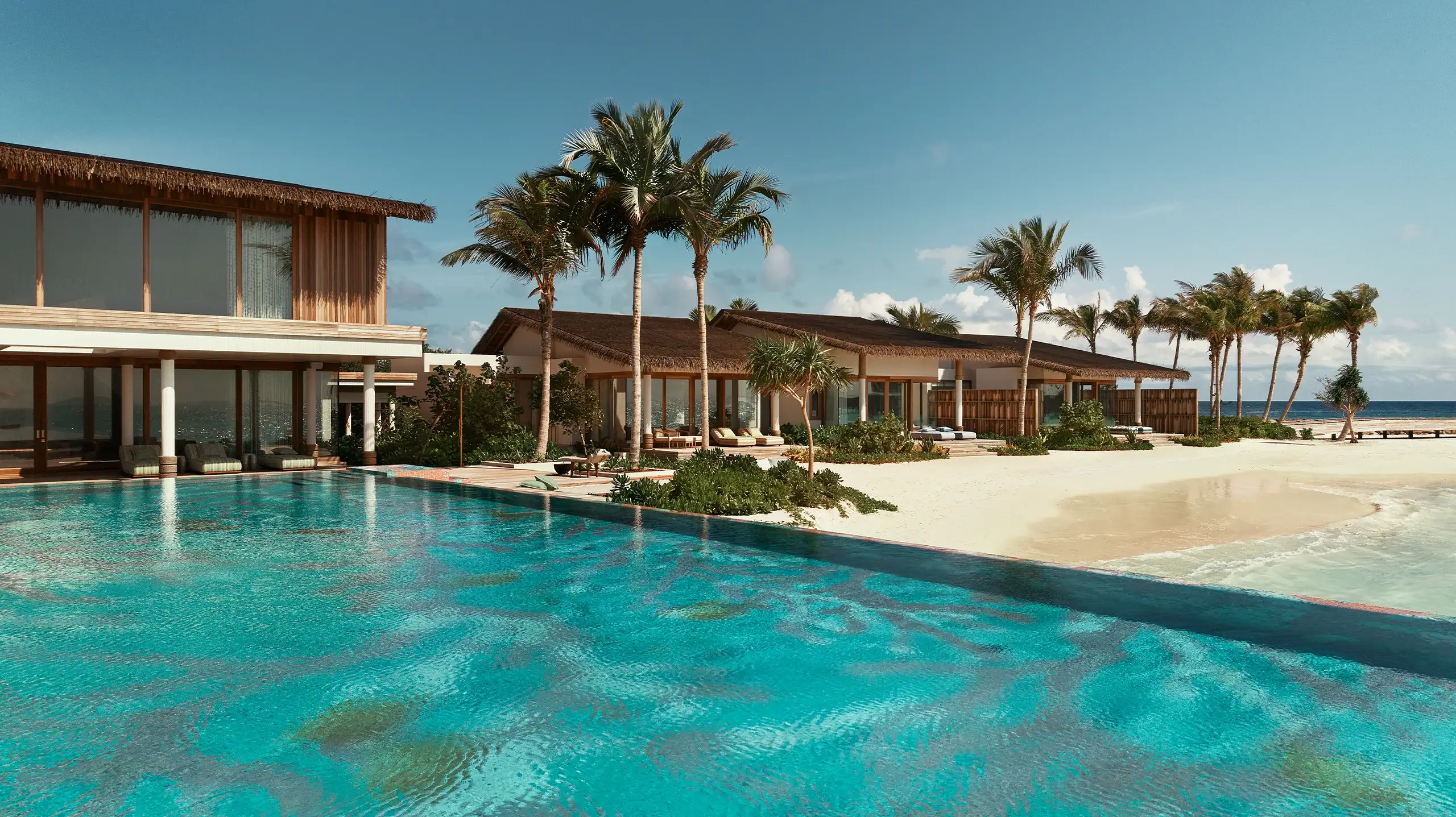 Nowhere Private Island aus der Luft