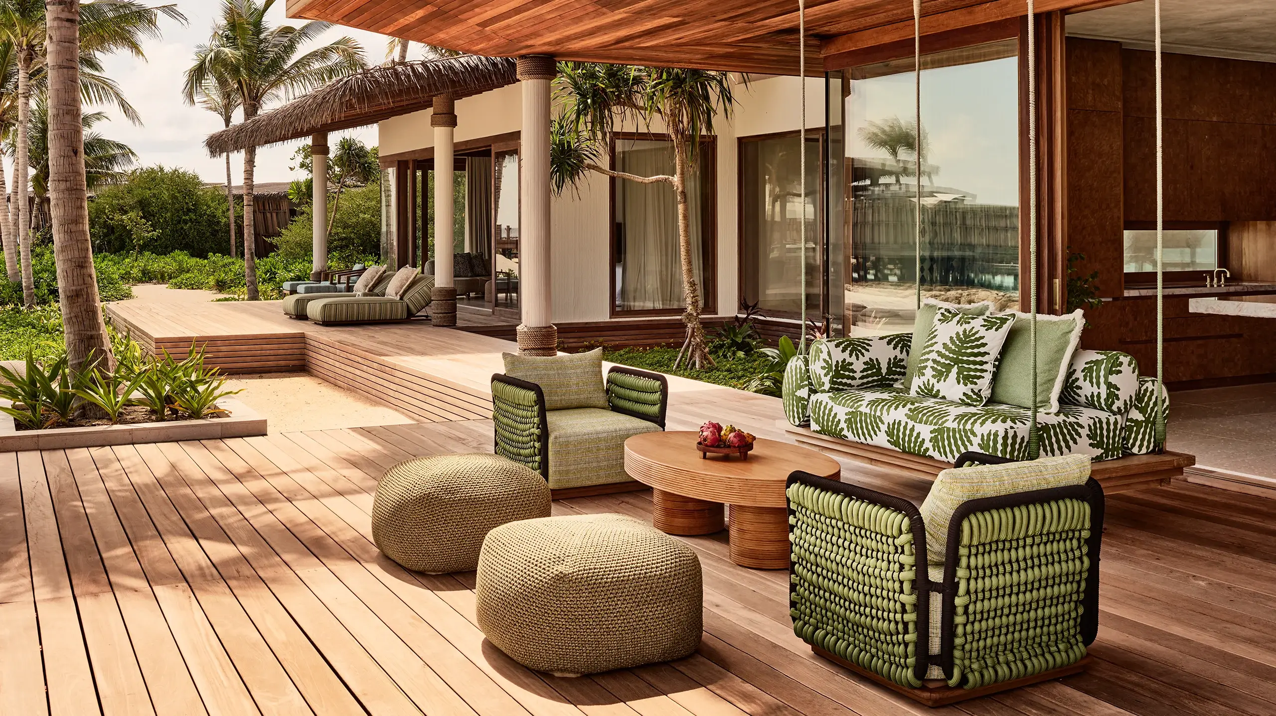 Terrasse der Presidential Residence