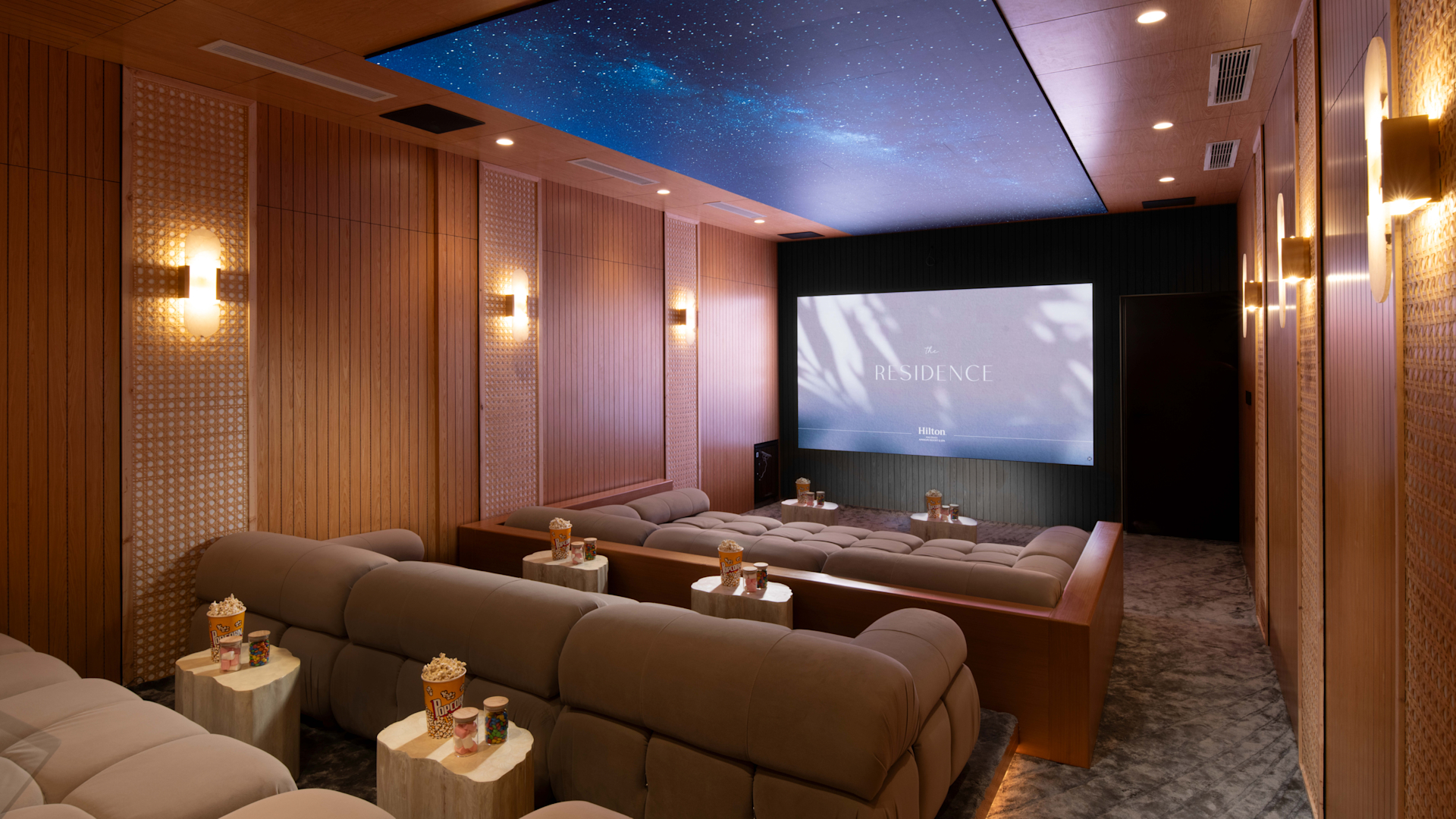 Privates Kino von The Residence