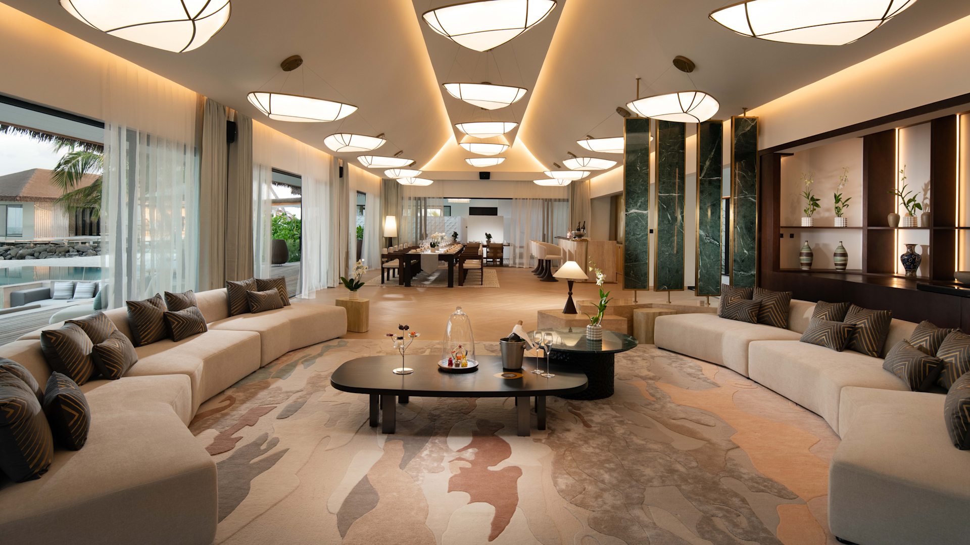 Wohnbereich von The Residence