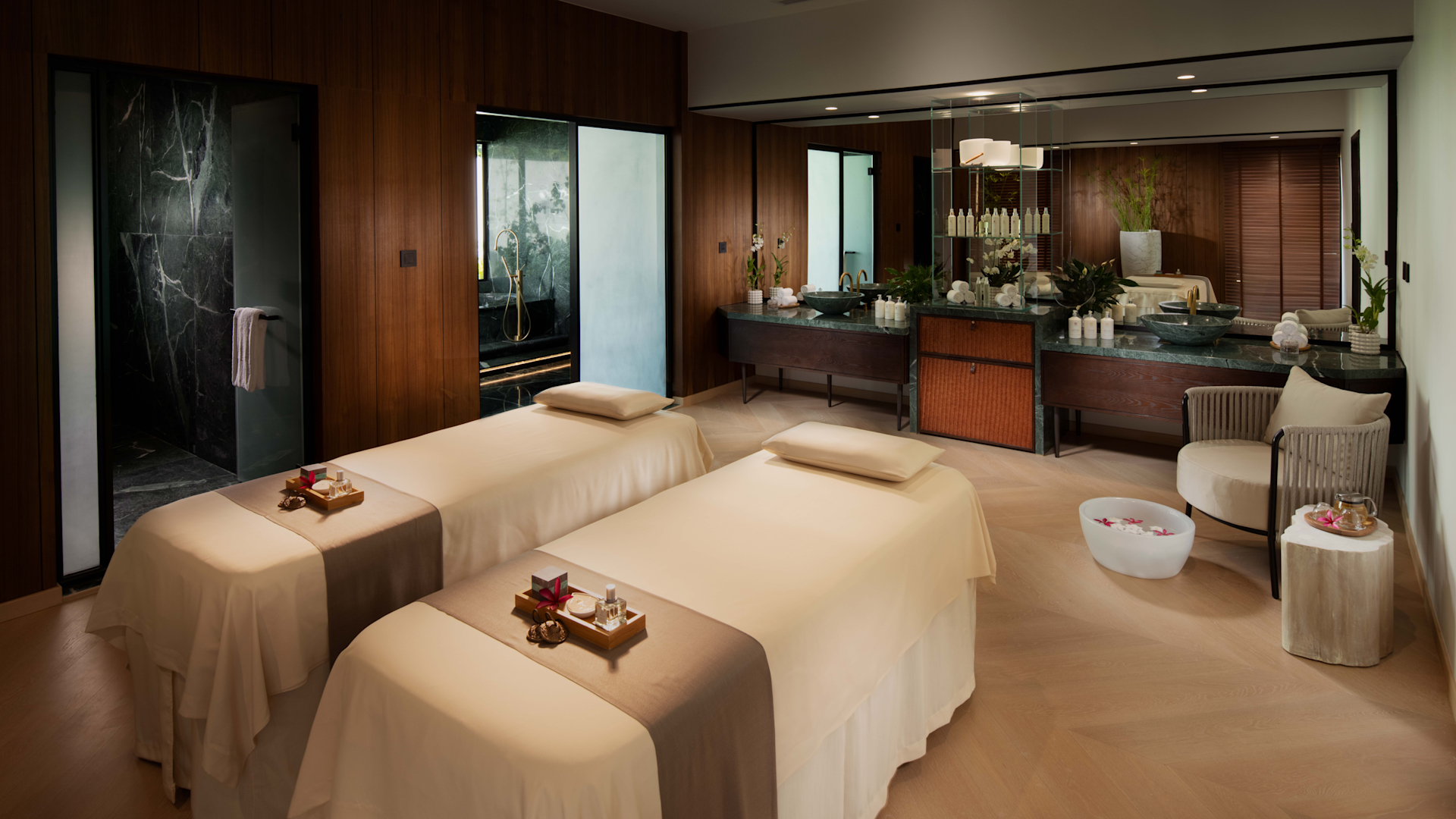 Private Spa Suite von The Residence