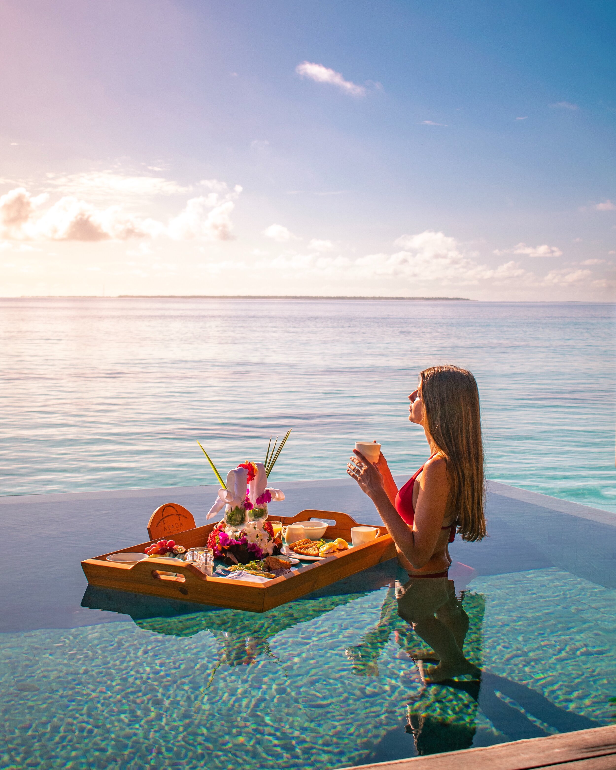 Genussmoment auf Ayada Maldives
