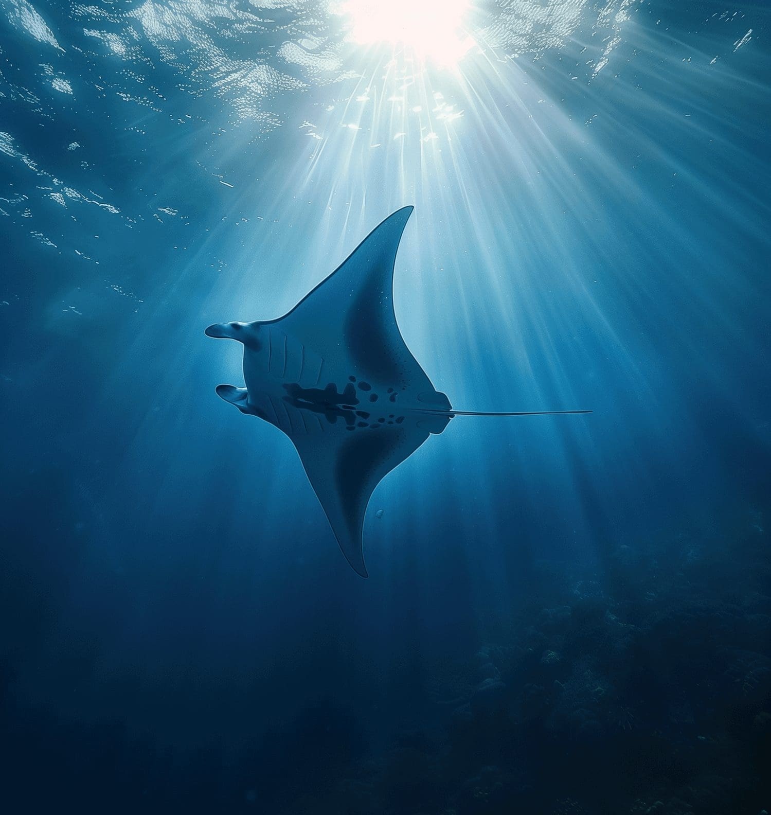 Manta-Ray-Erlebnis im Indischen Ozean